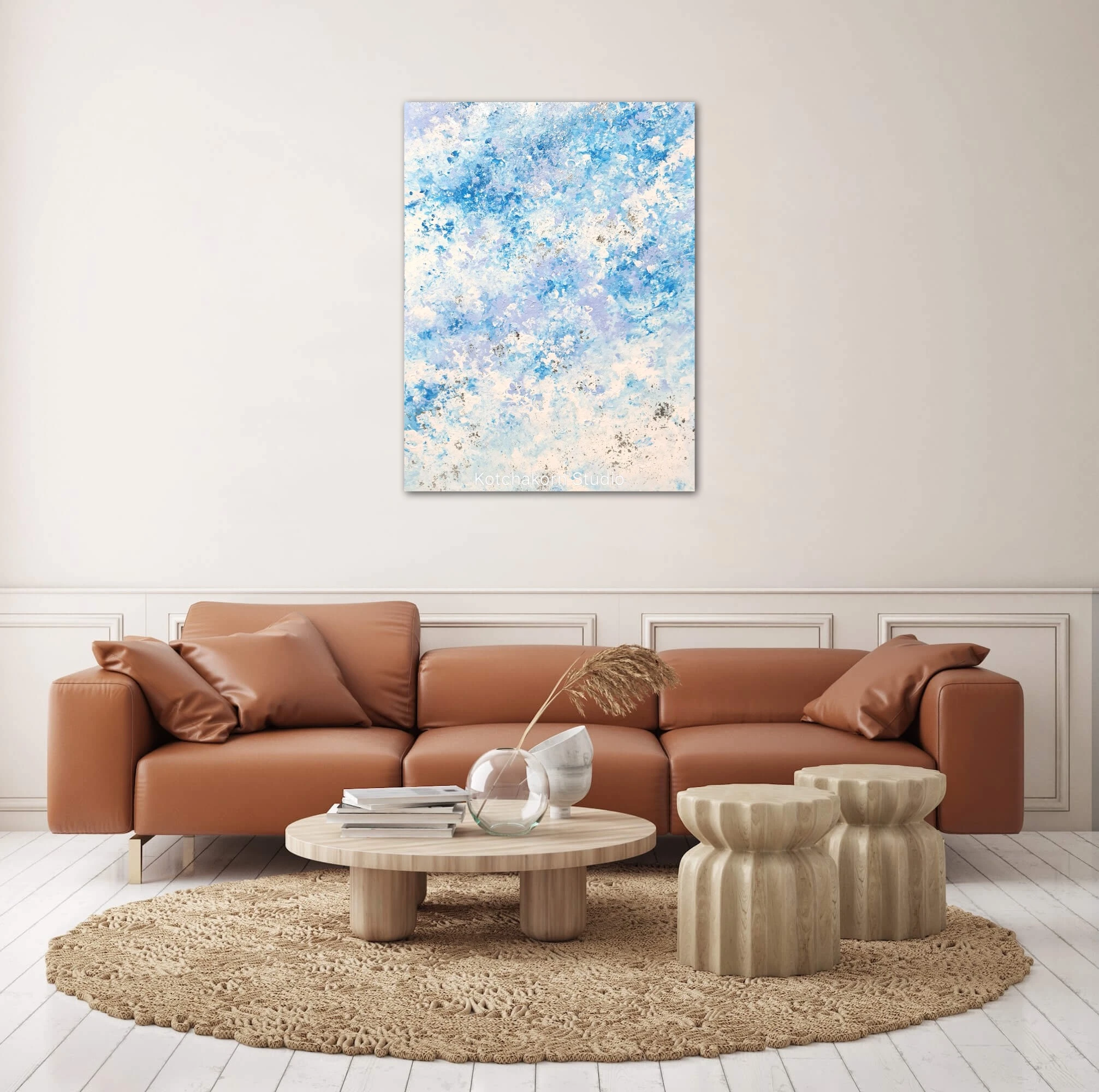 Happiness In Blue (80x60cm)