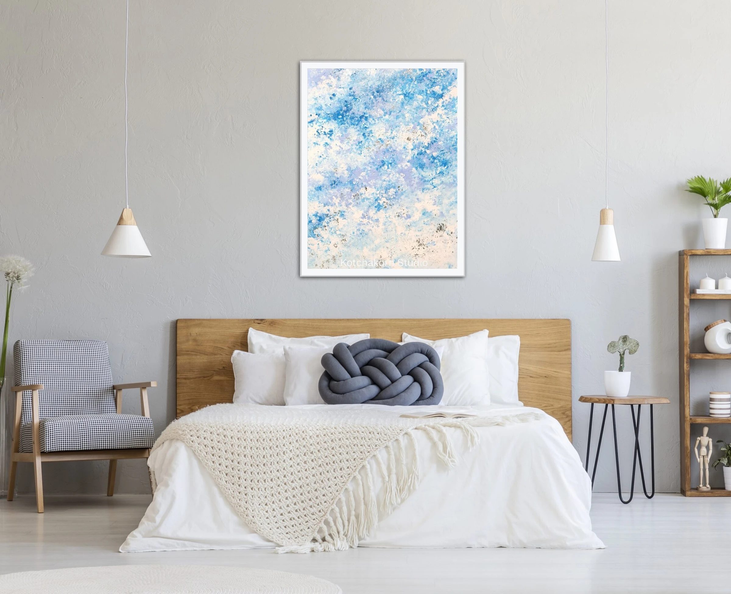 Happiness In Blue (80x60cm)