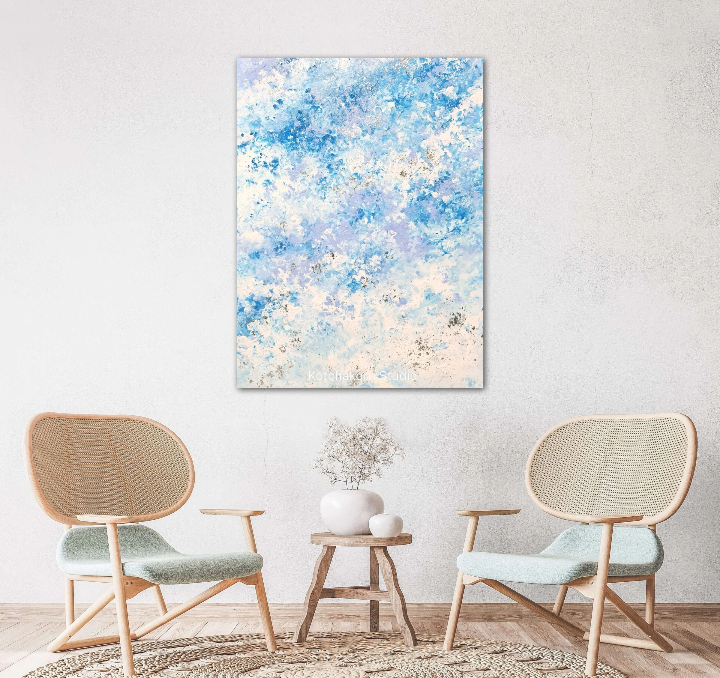 Happiness In Blue (80x60cm)