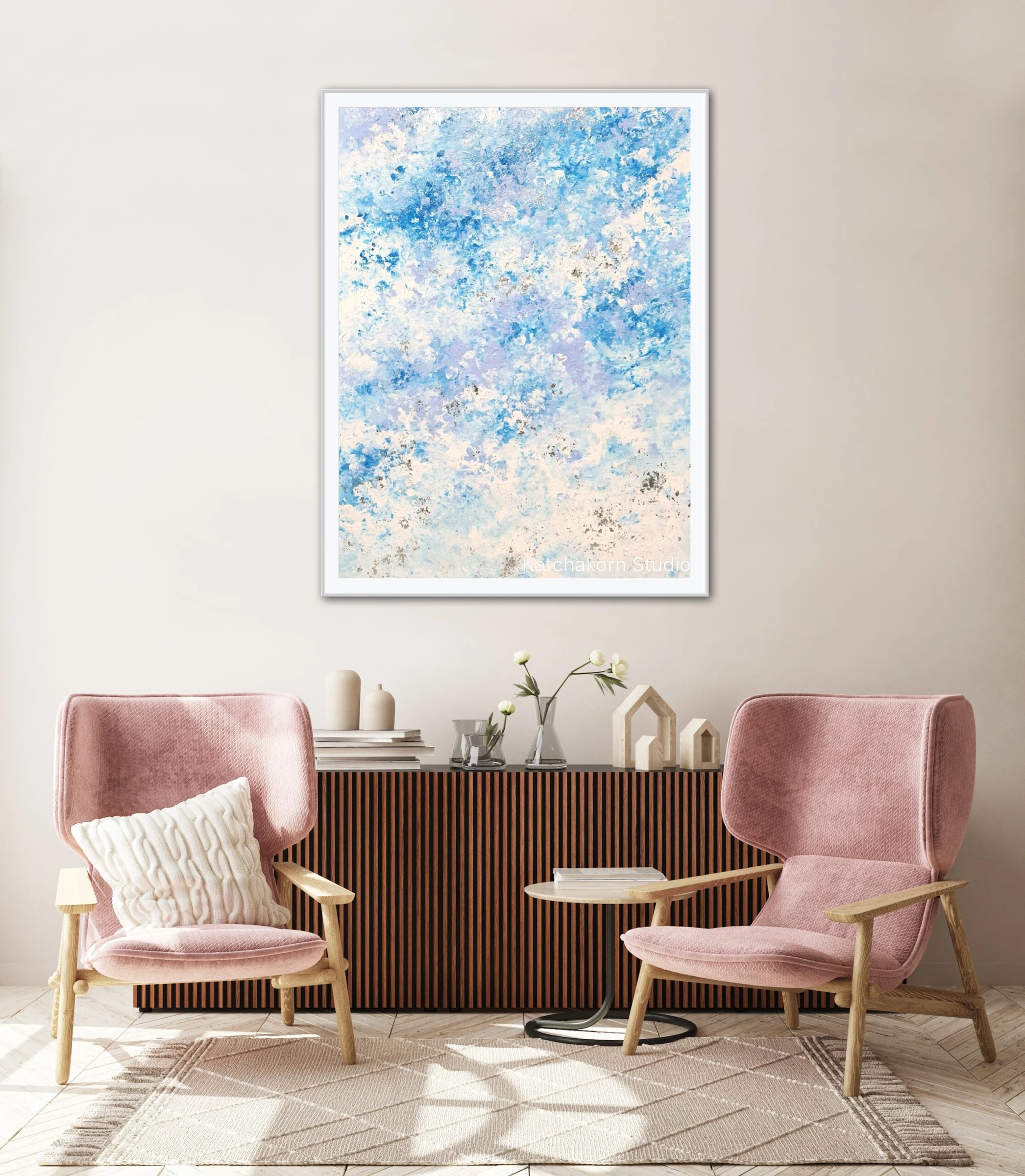 Happiness In Blue (80x60cm)