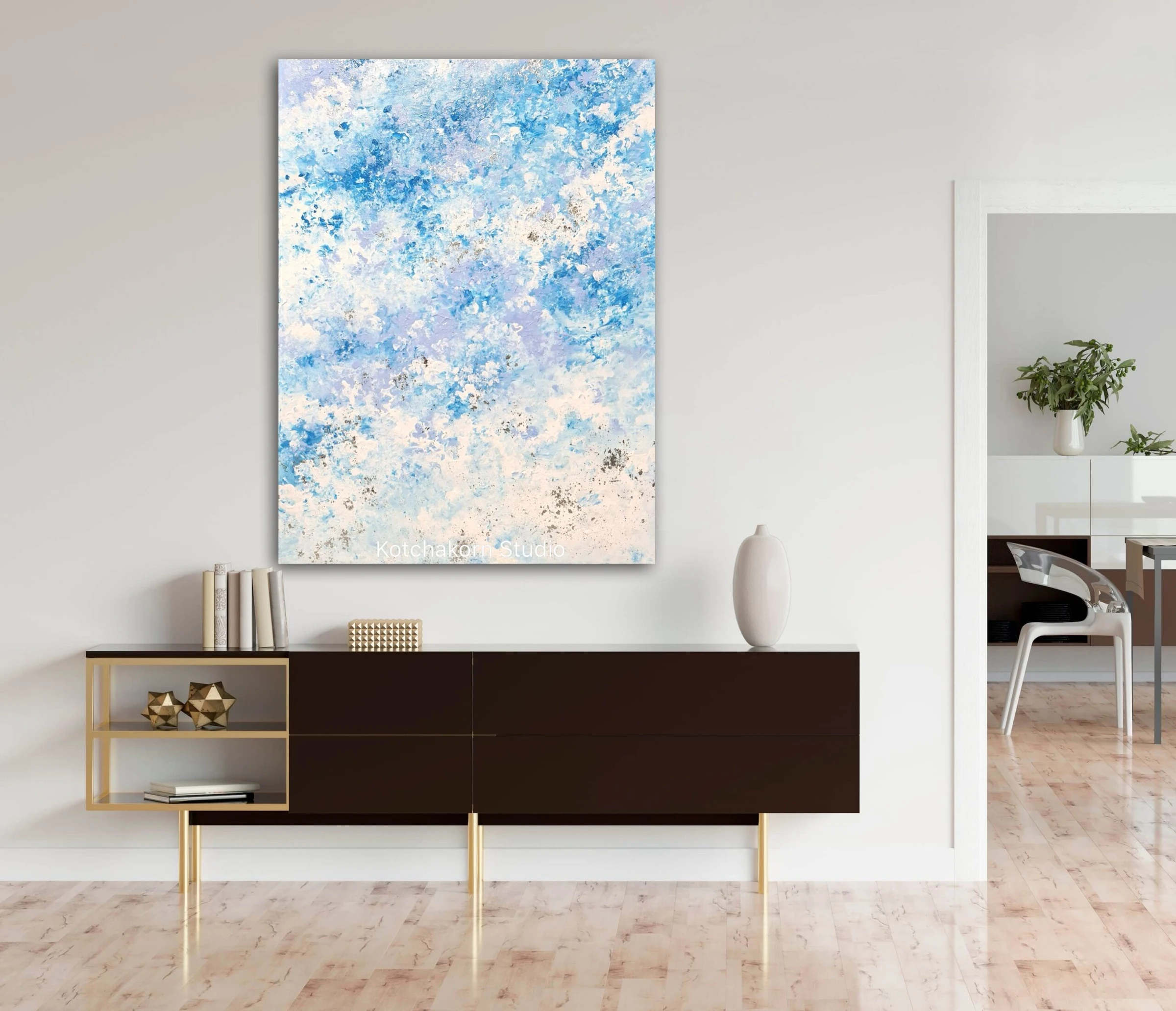 Happiness In Blue (80x60cm)