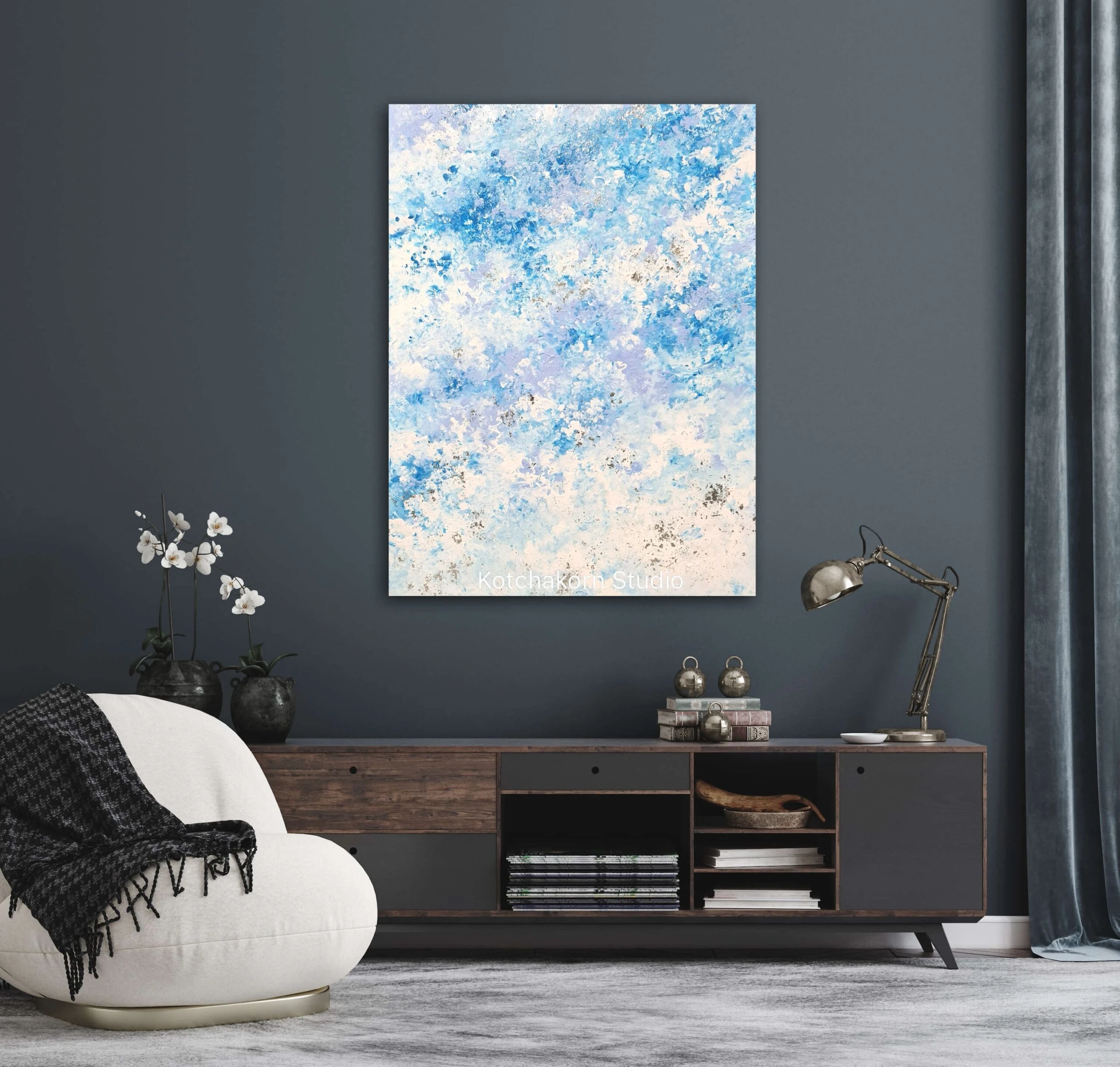 Happiness In Blue (80x60cm)