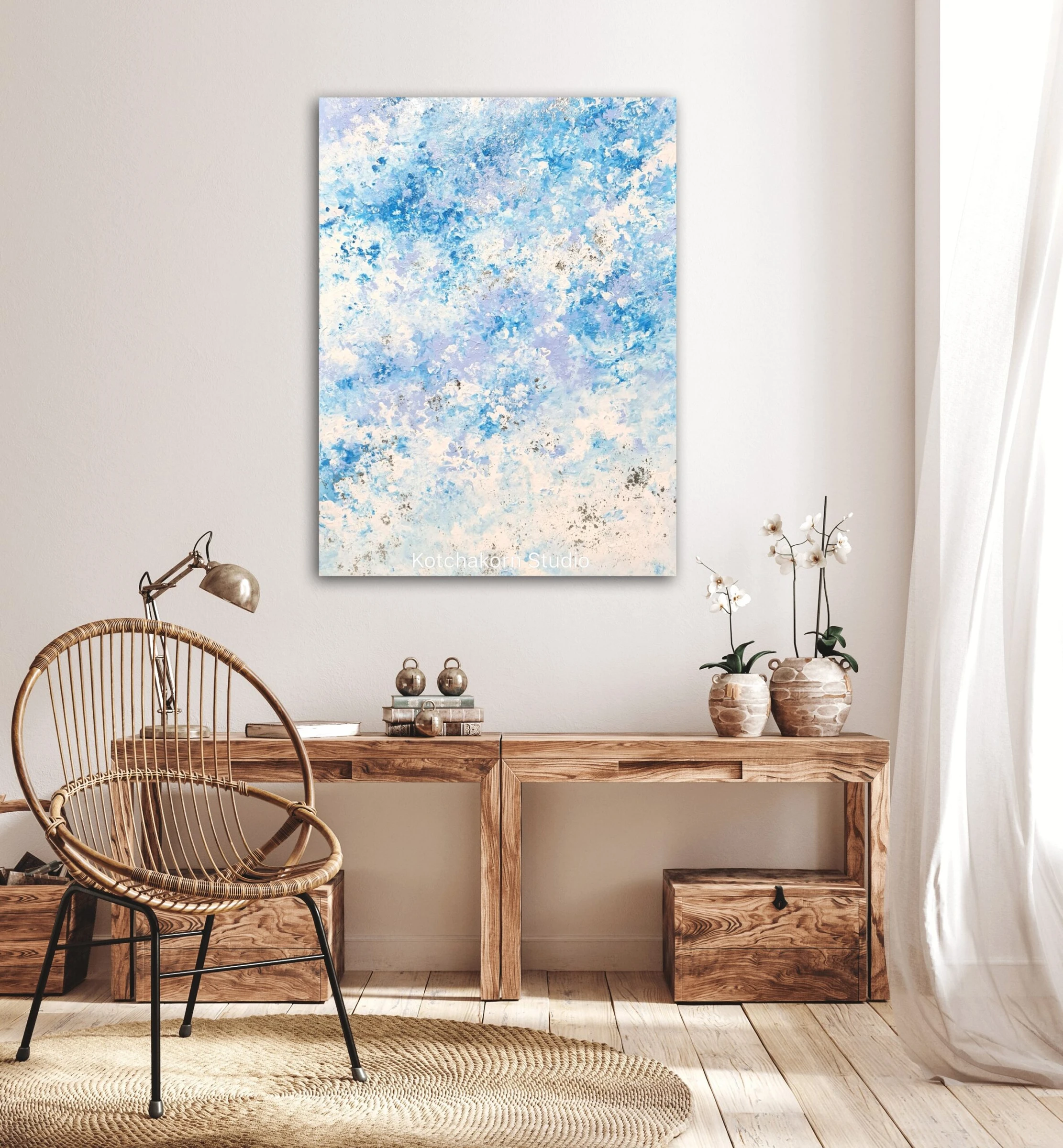 Happiness In Blue (80x60cm)