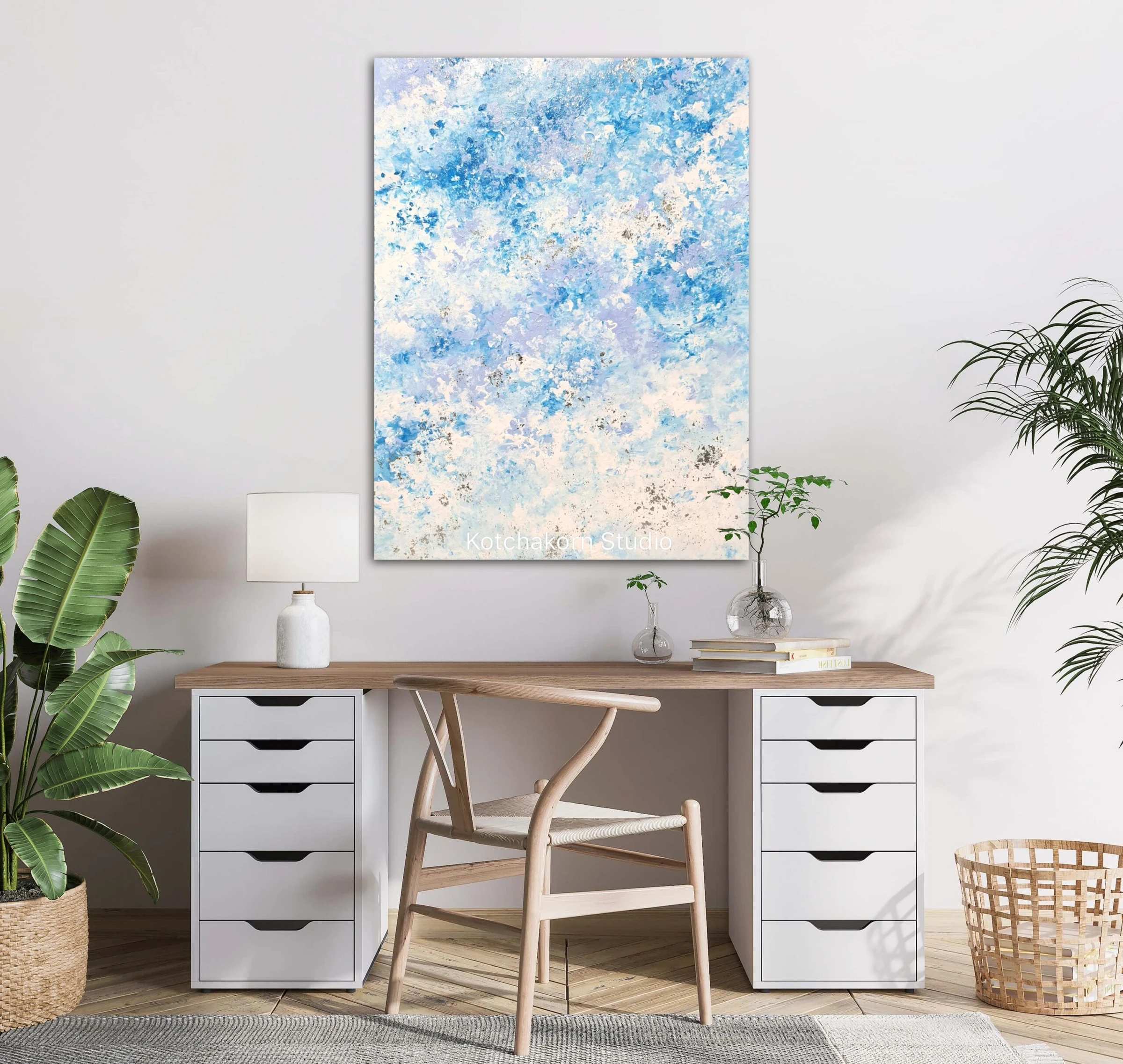 Happiness In Blue (80x60cm)