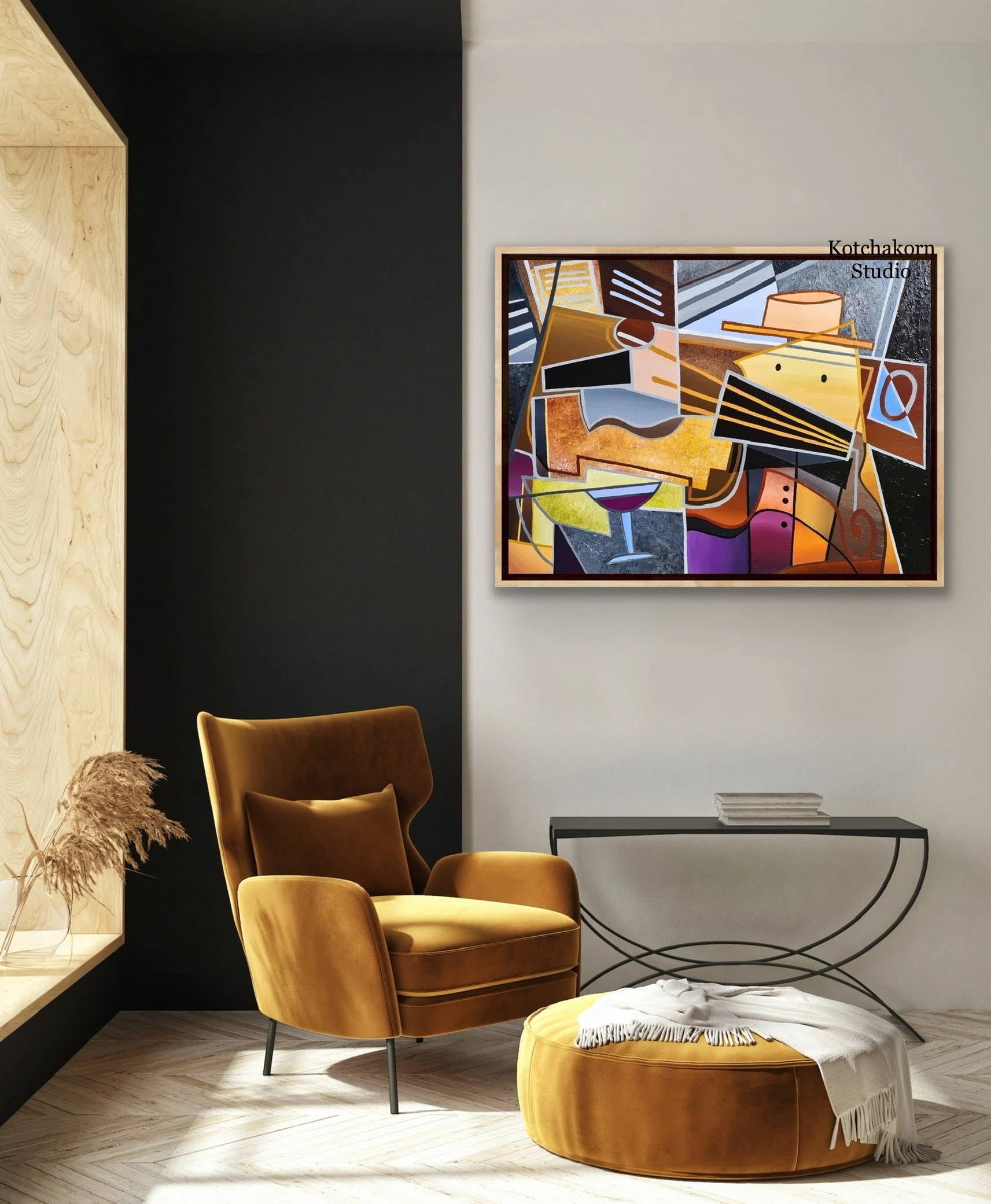 Harmonious Night (80x60cm)