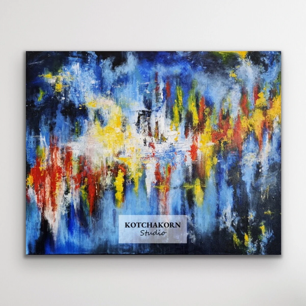 The Midnight Rise (100x80cm)
