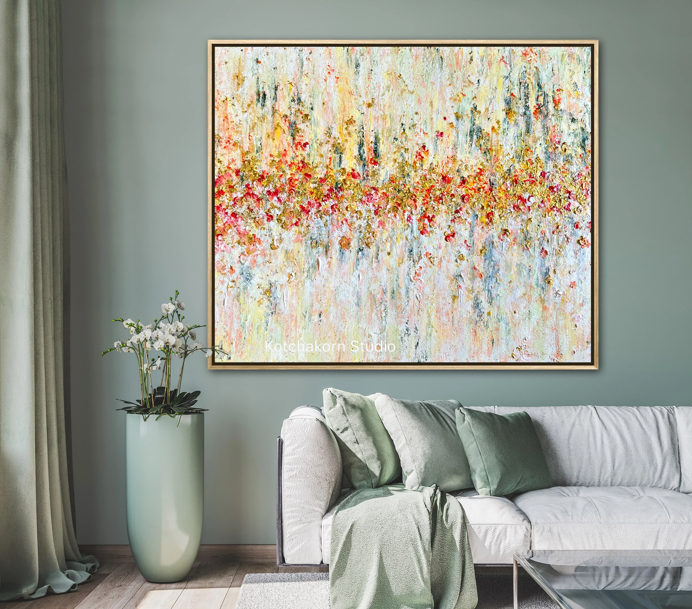 River of Bloom (120x100cm)