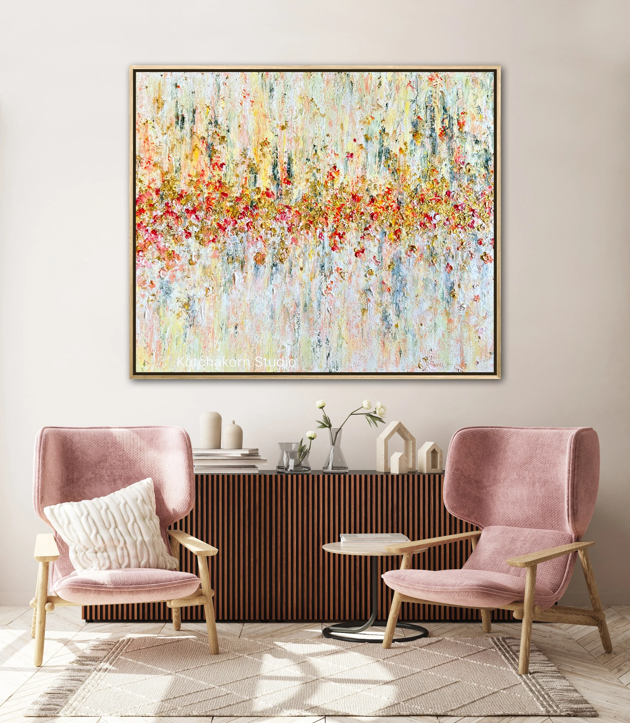 River of Bloom (120x100cm)