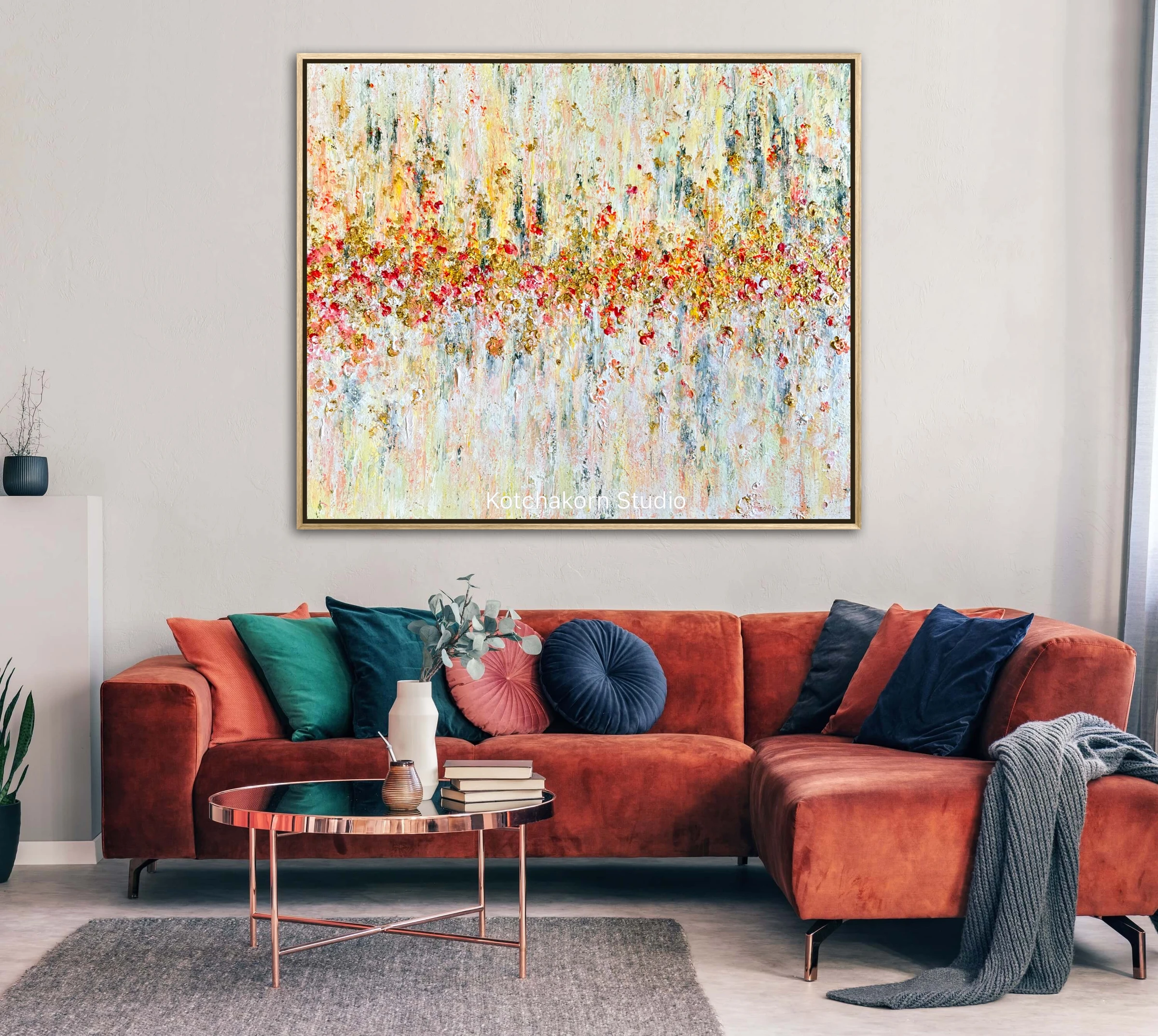 River of Bloom (120x100cm)