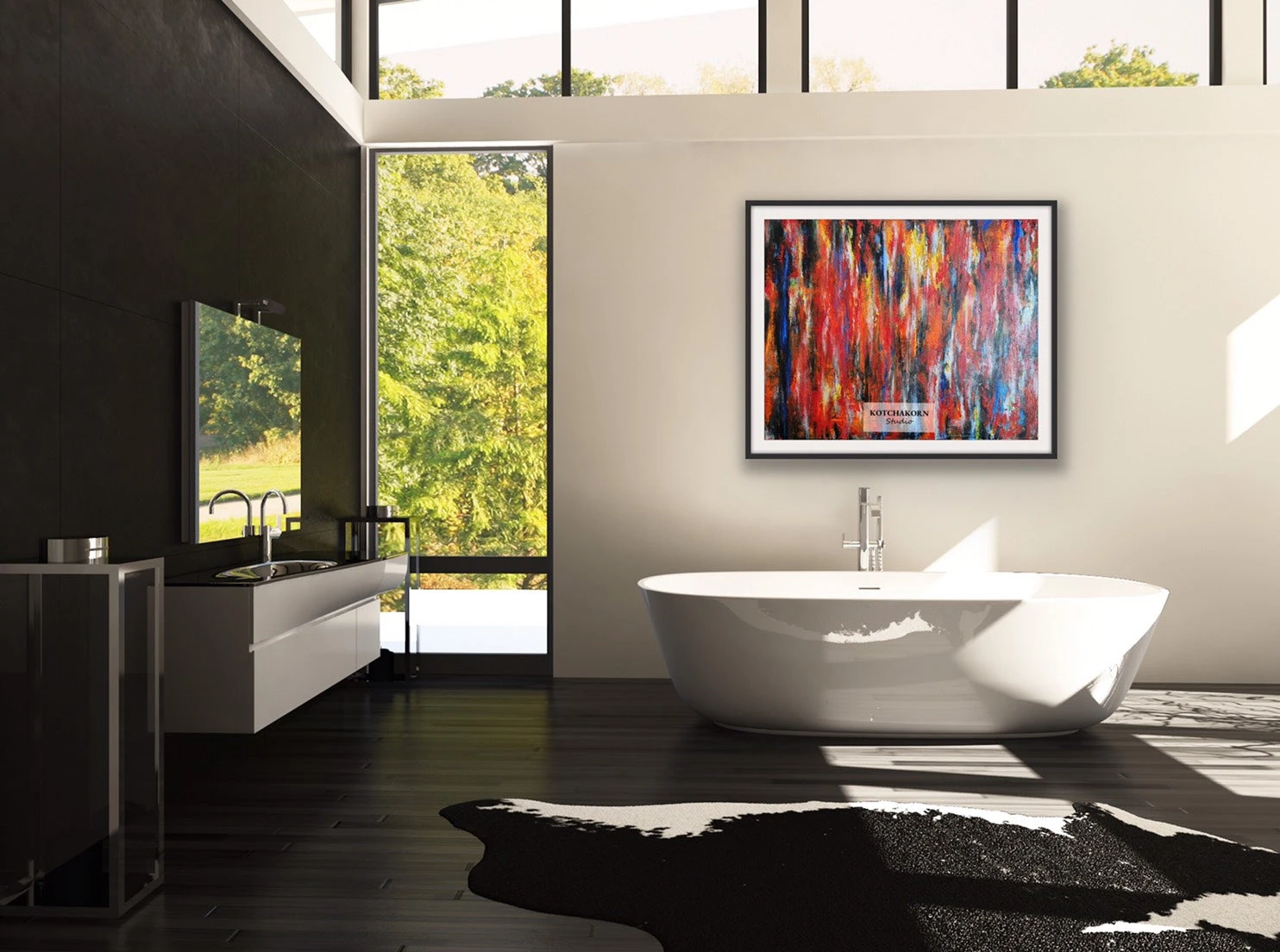 Amazon of Elements (100x80cm)