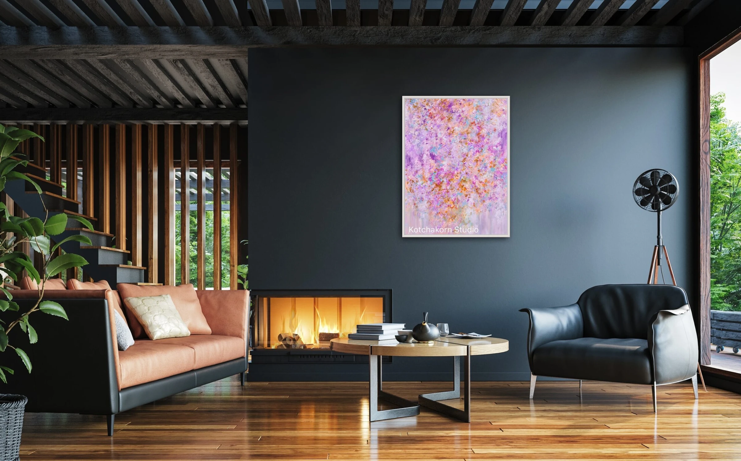 Dragon's Flare (80x60cm)