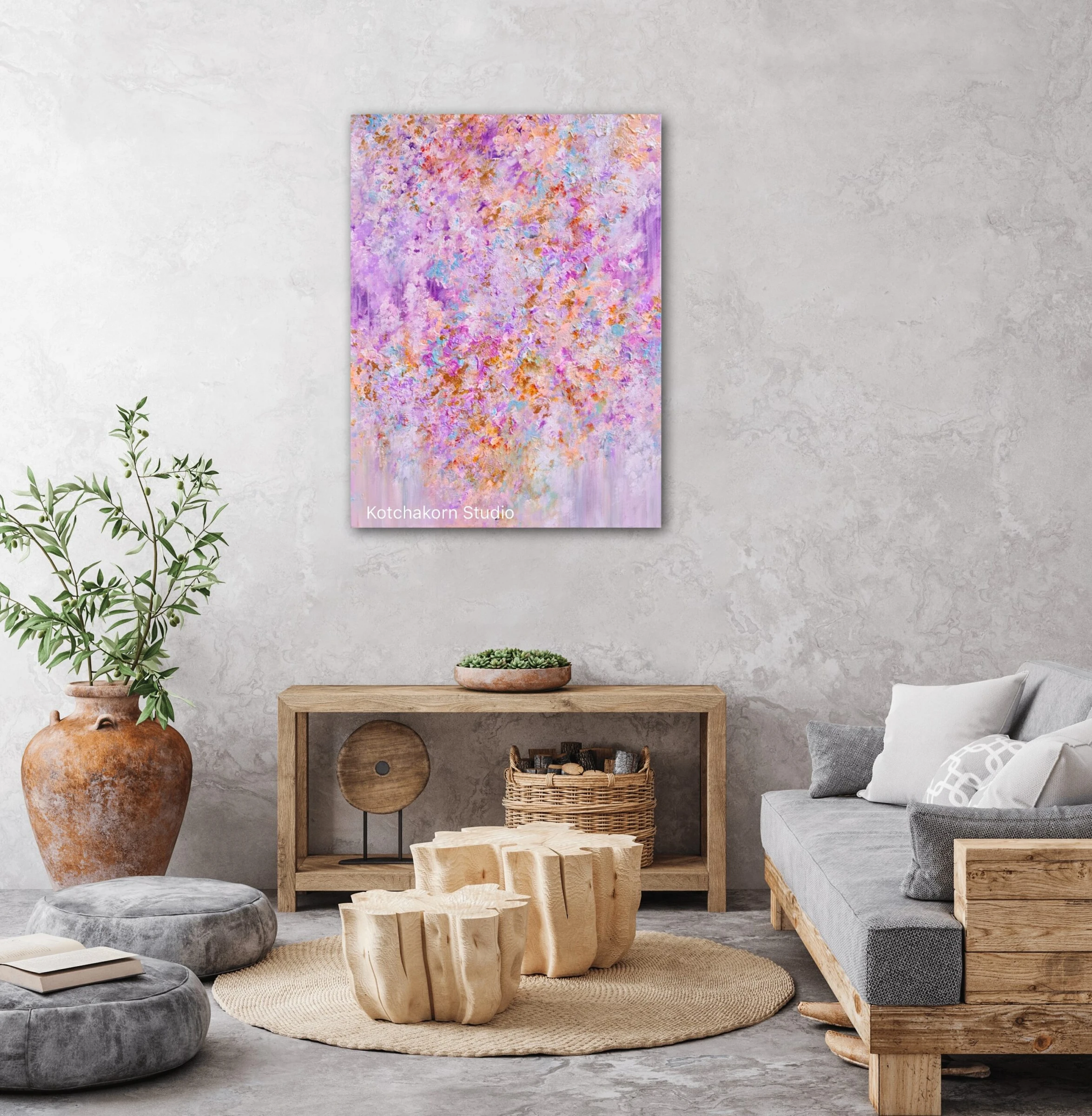 Dragon's Flare (80x60cm)