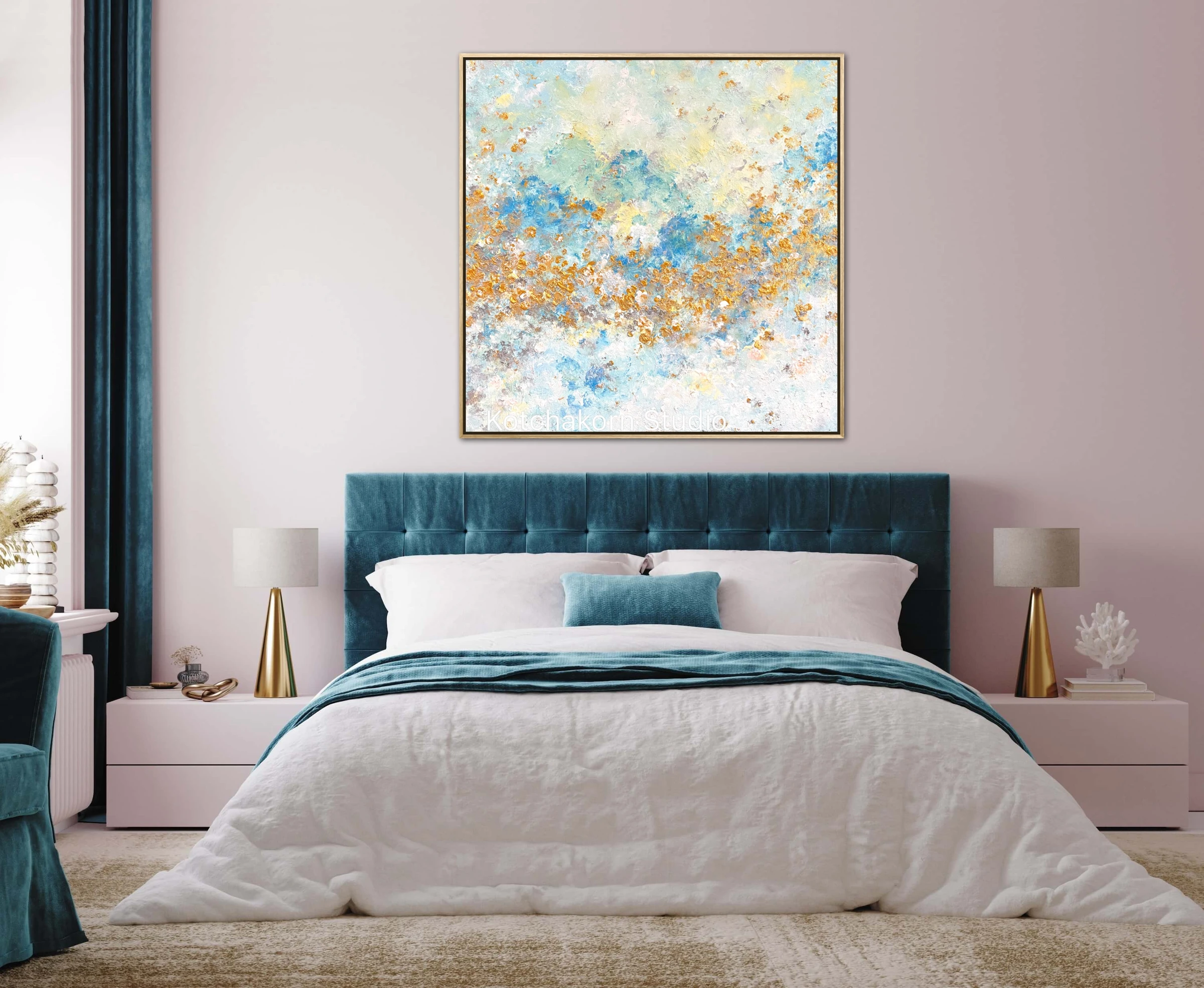 The Golden Rise (100x100cm)