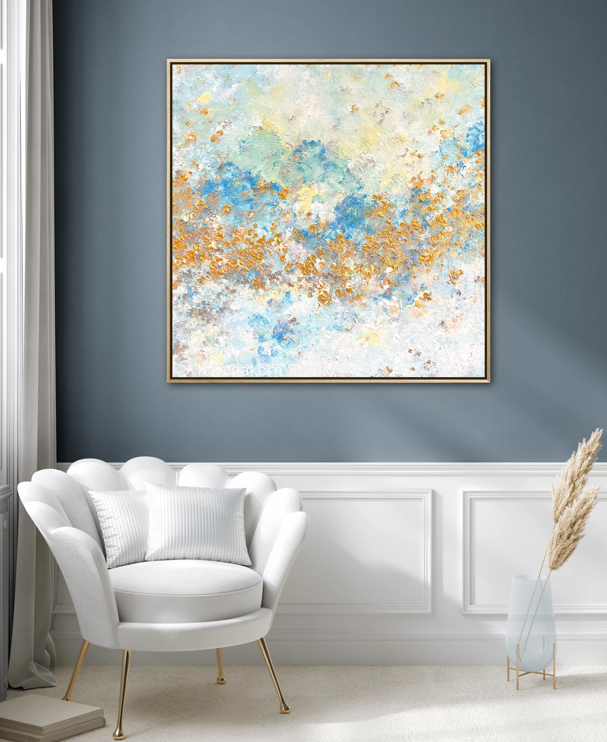 The Golden Rise (100x100cm)