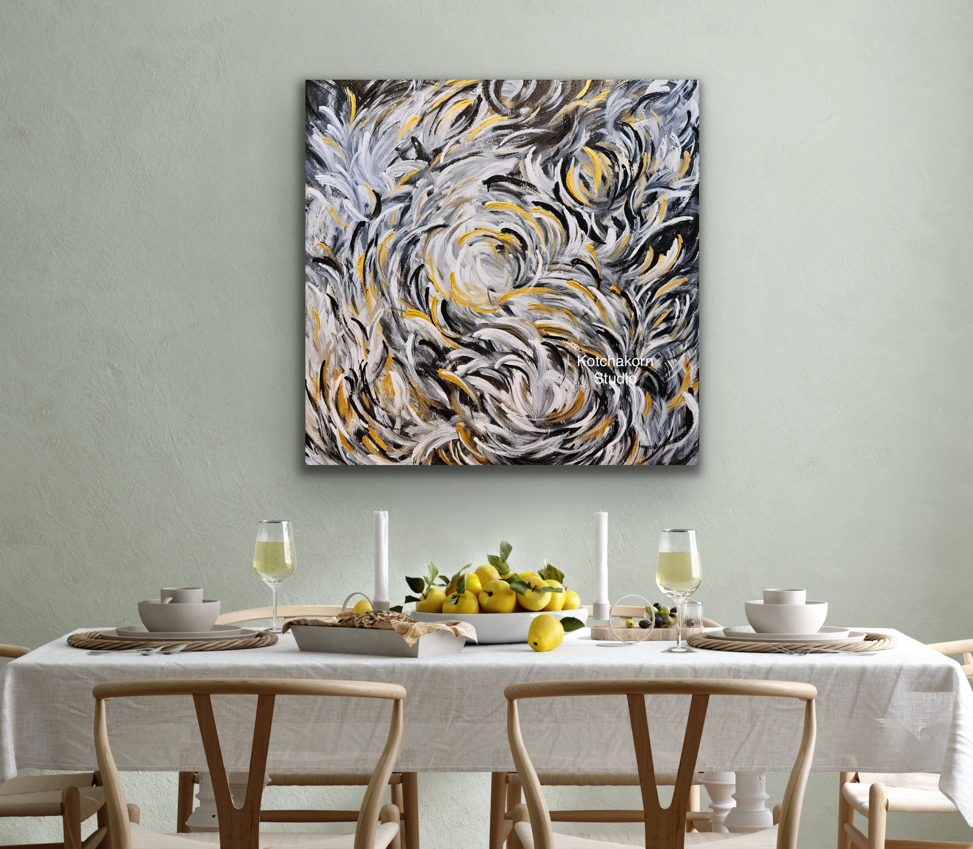 Powerful (100x100cm)