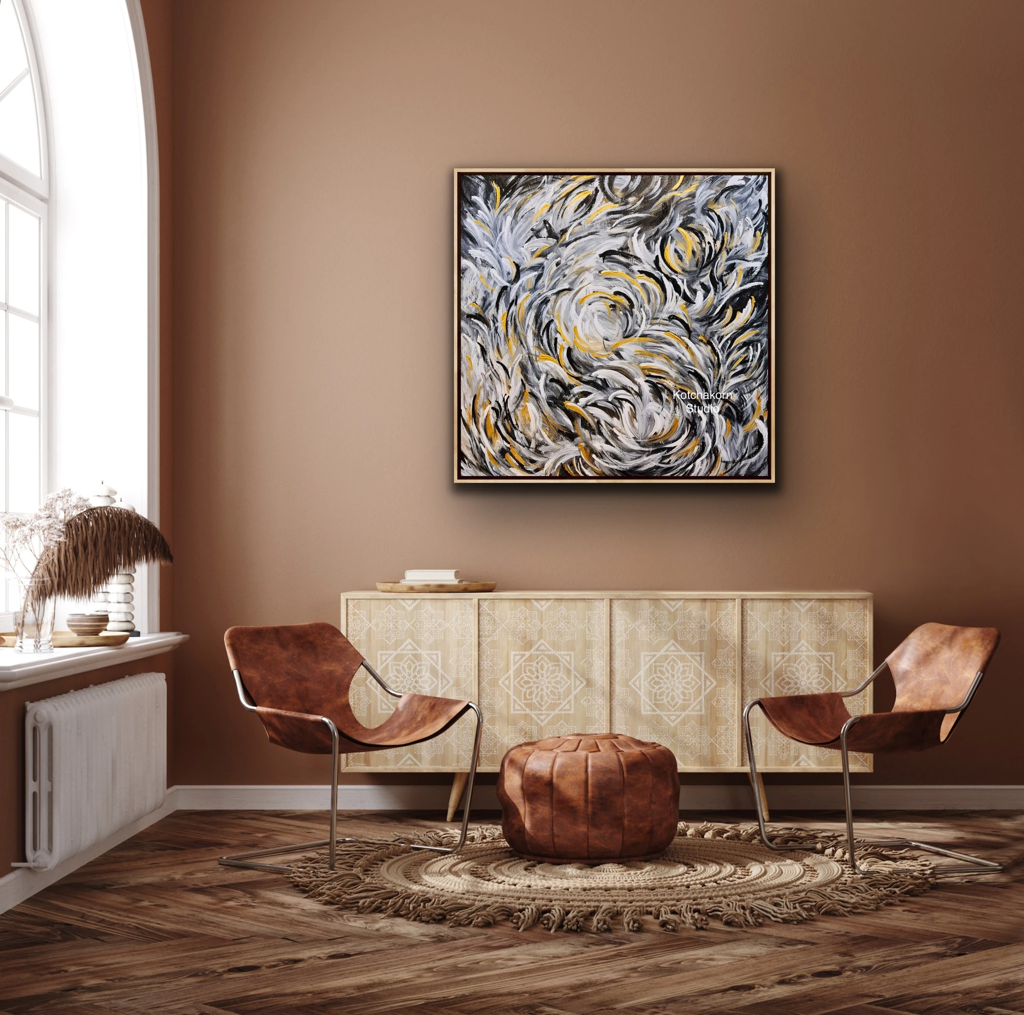 Powerful (100x100cm)