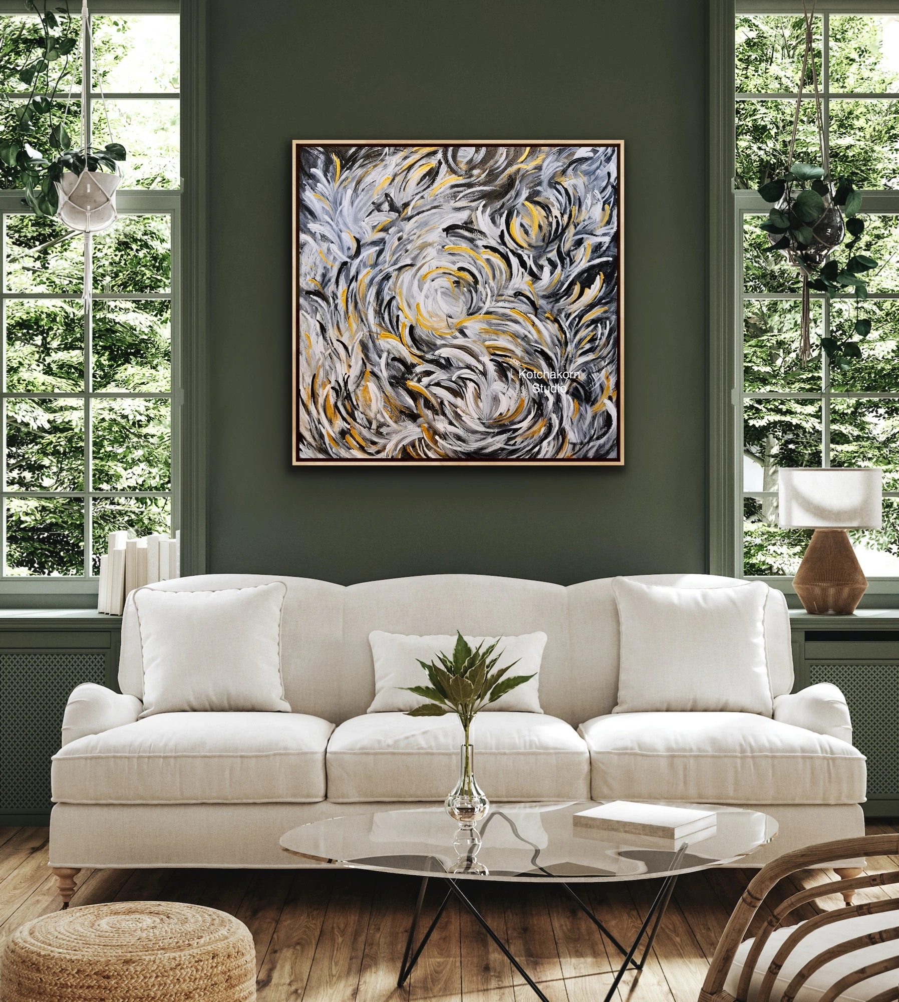Powerful (100x100cm)