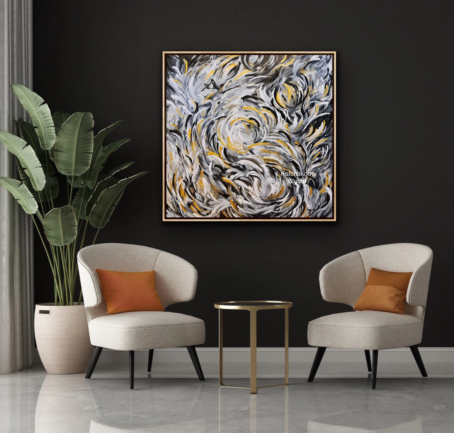 Powerful (100x100cm)