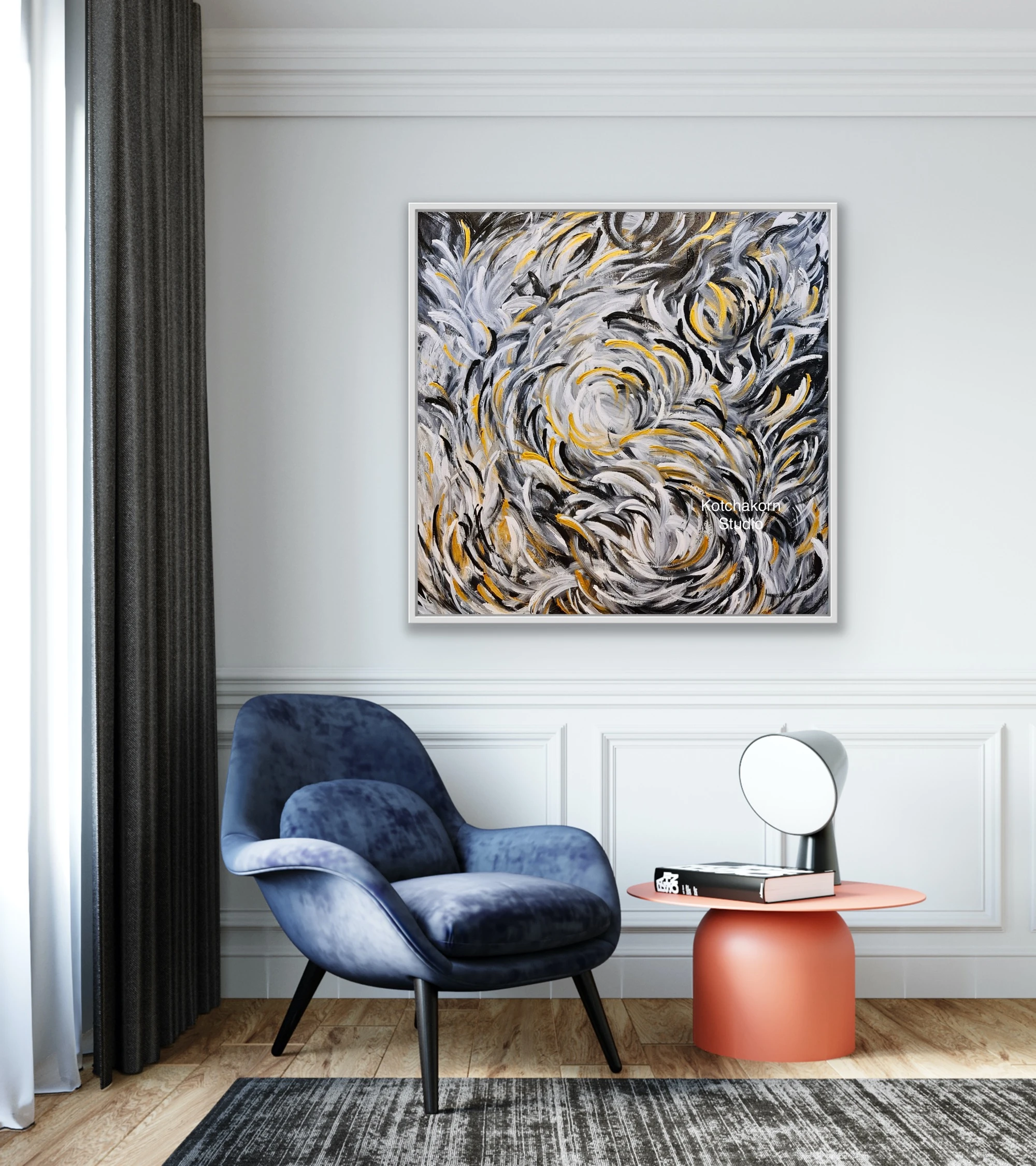 Powerful (100x100cm)