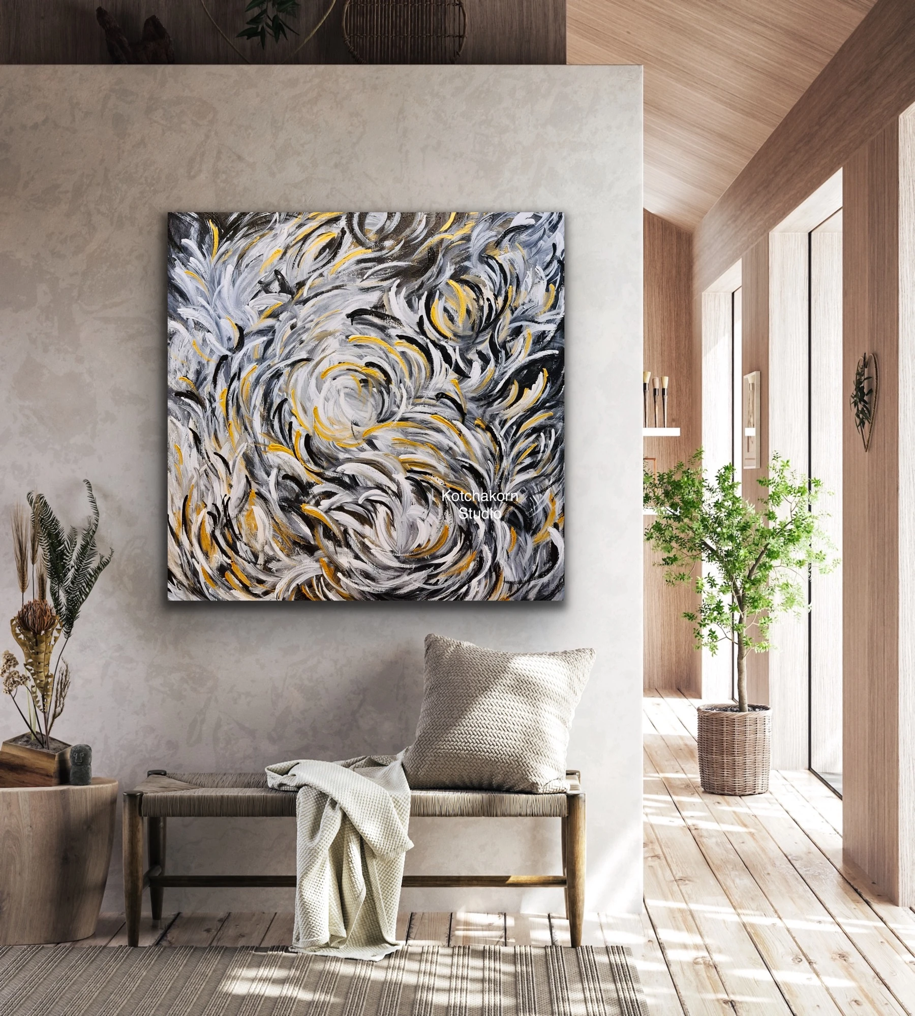 Powerful (100x100cm)