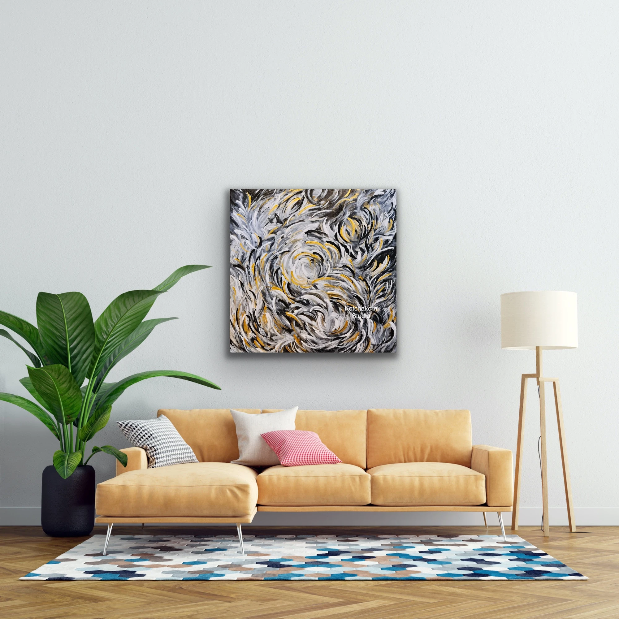 Powerful (100x100cm)