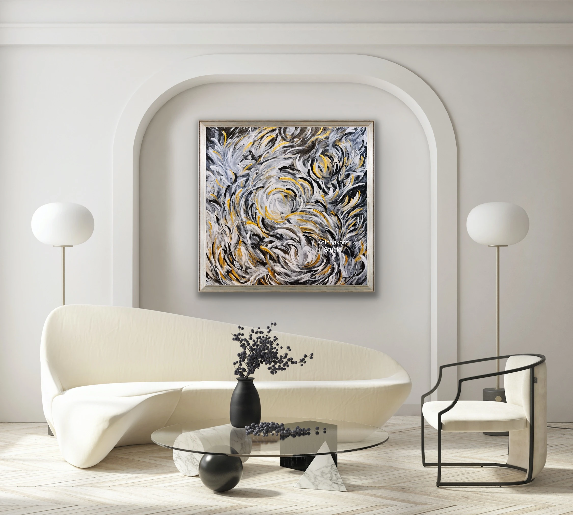 Powerful (100x100cm)