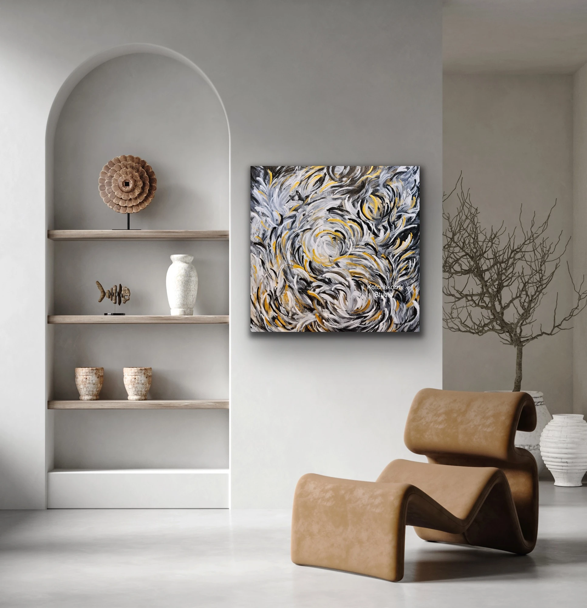 Powerful (100x100cm)