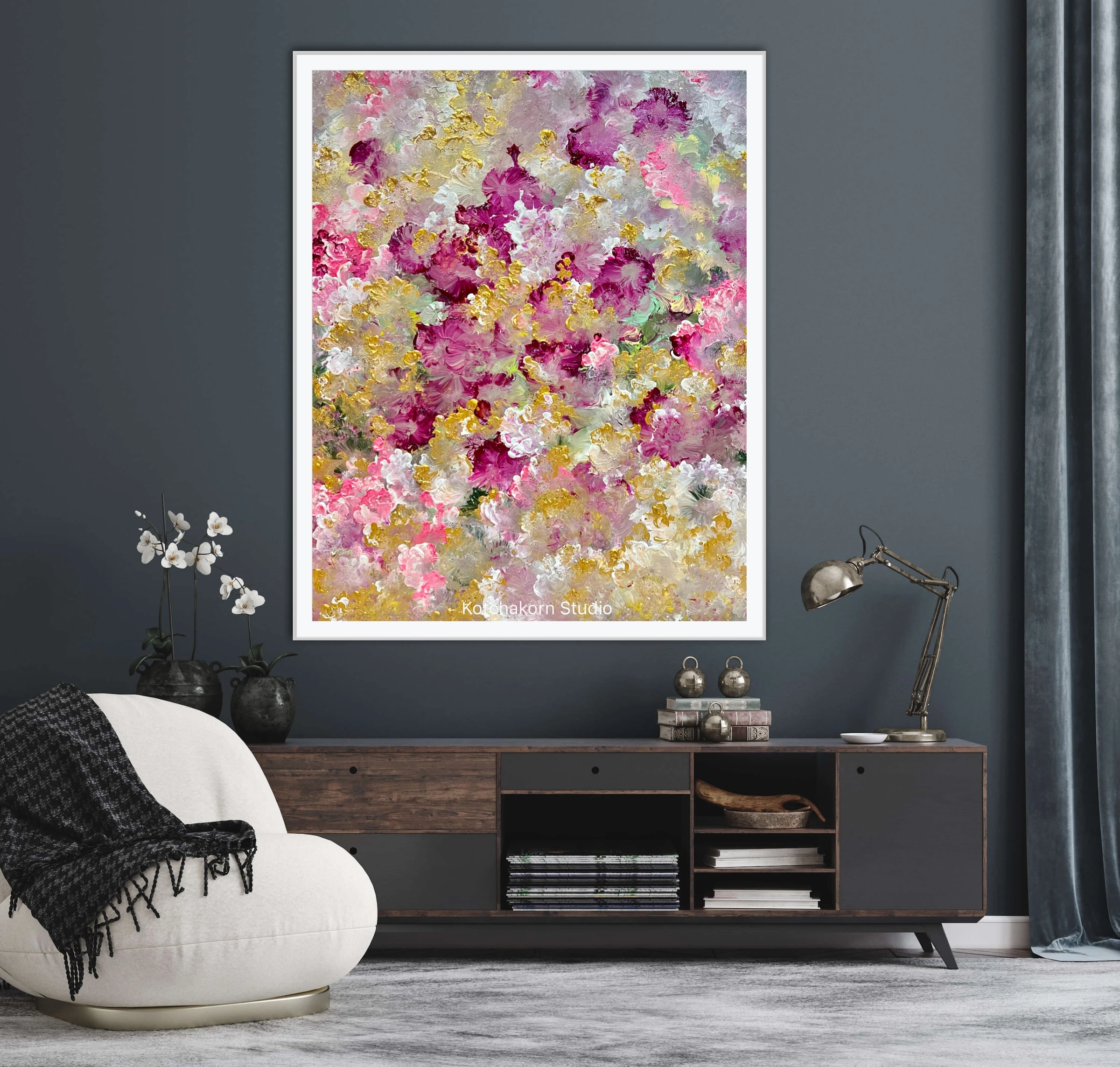The Sacred Ascent (100x80cm)