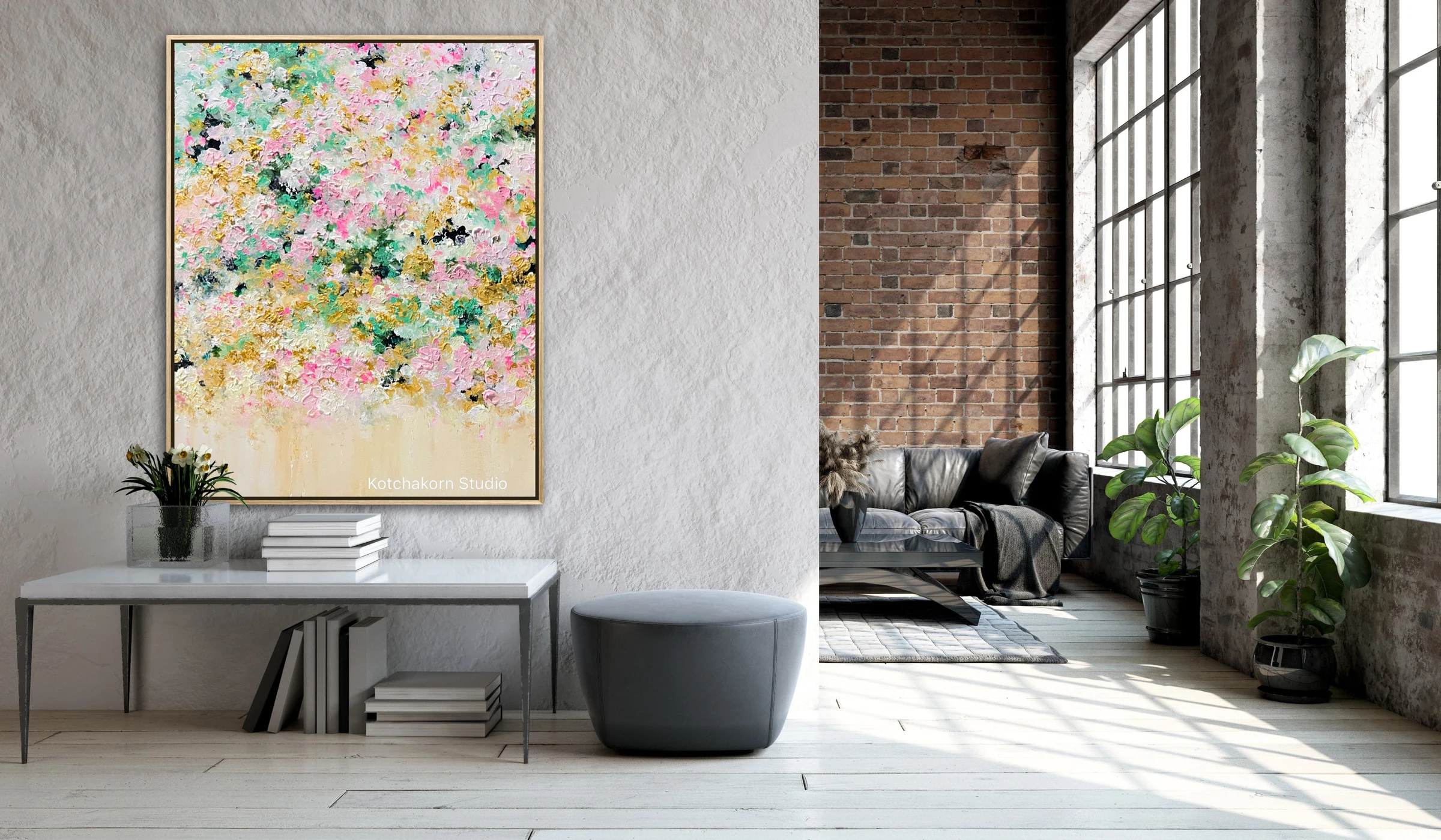 The Gentle Bloom (100x80cm)