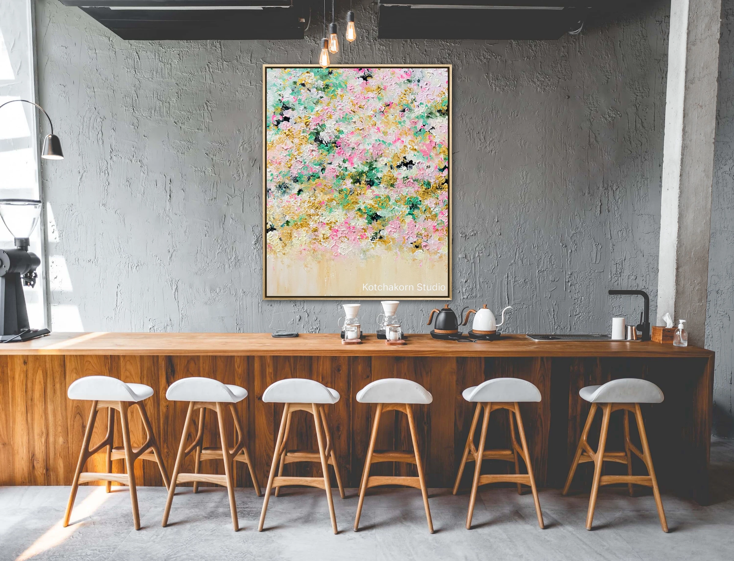 The Gentle Bloom (100x80cm)