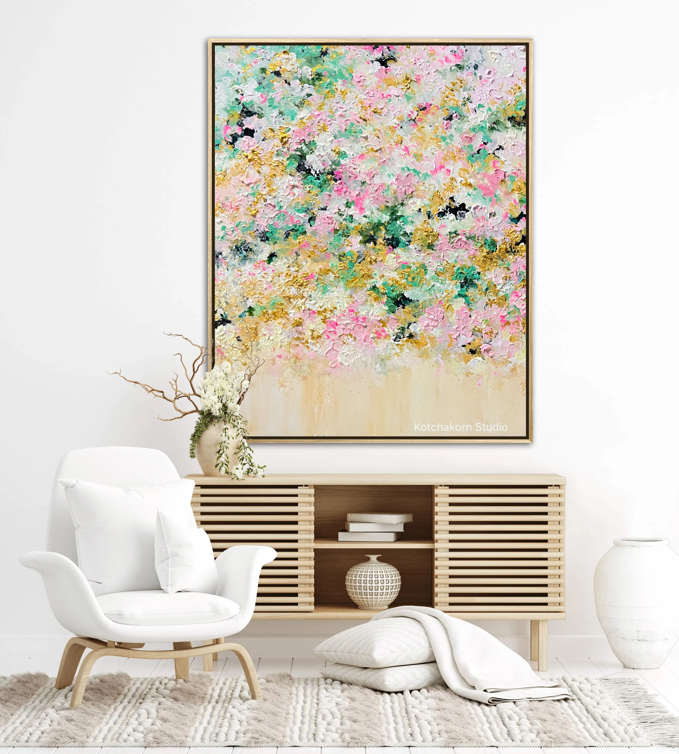 The Gentle Bloom (100x80cm)