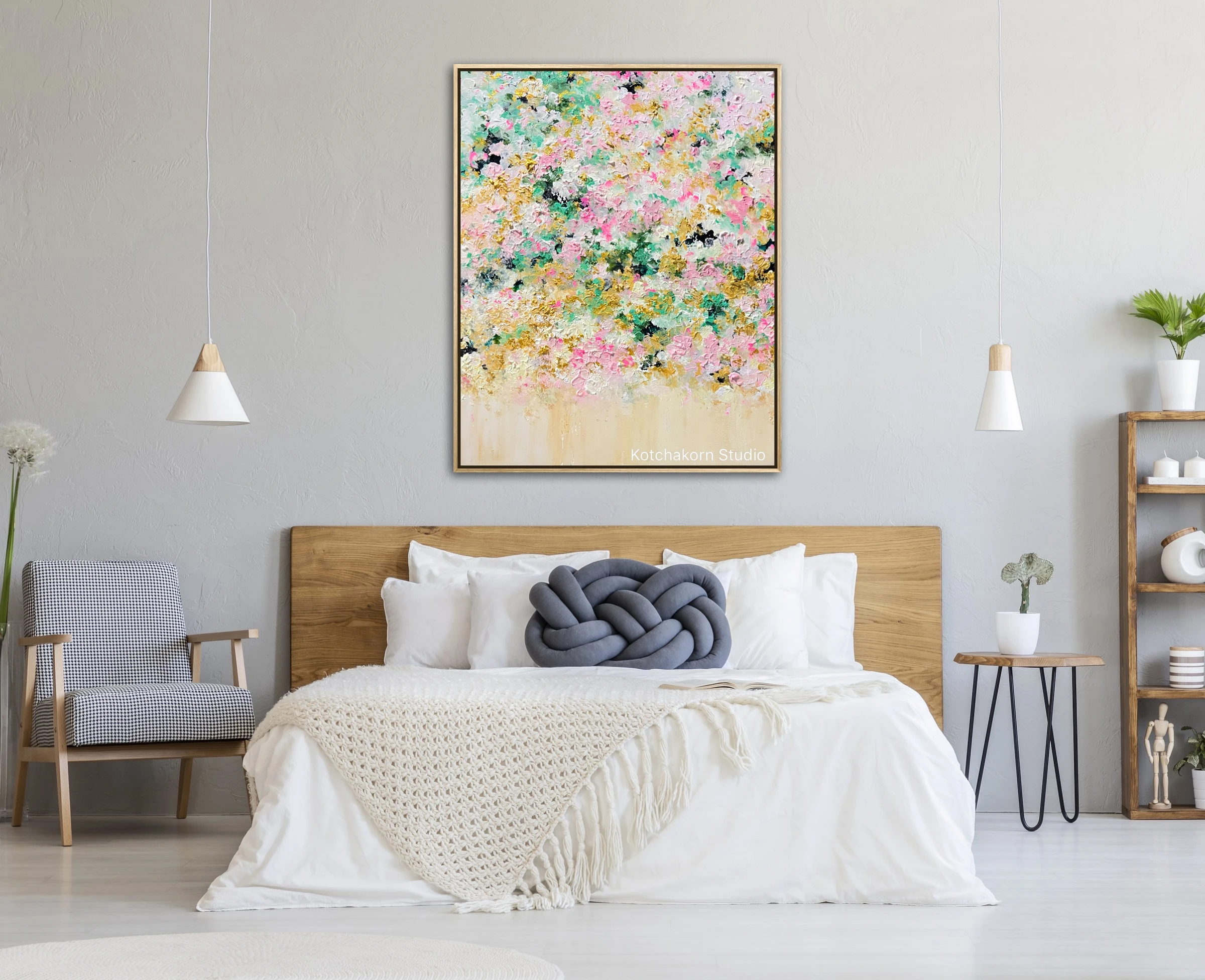 The Gentle Bloom (100x80cm)