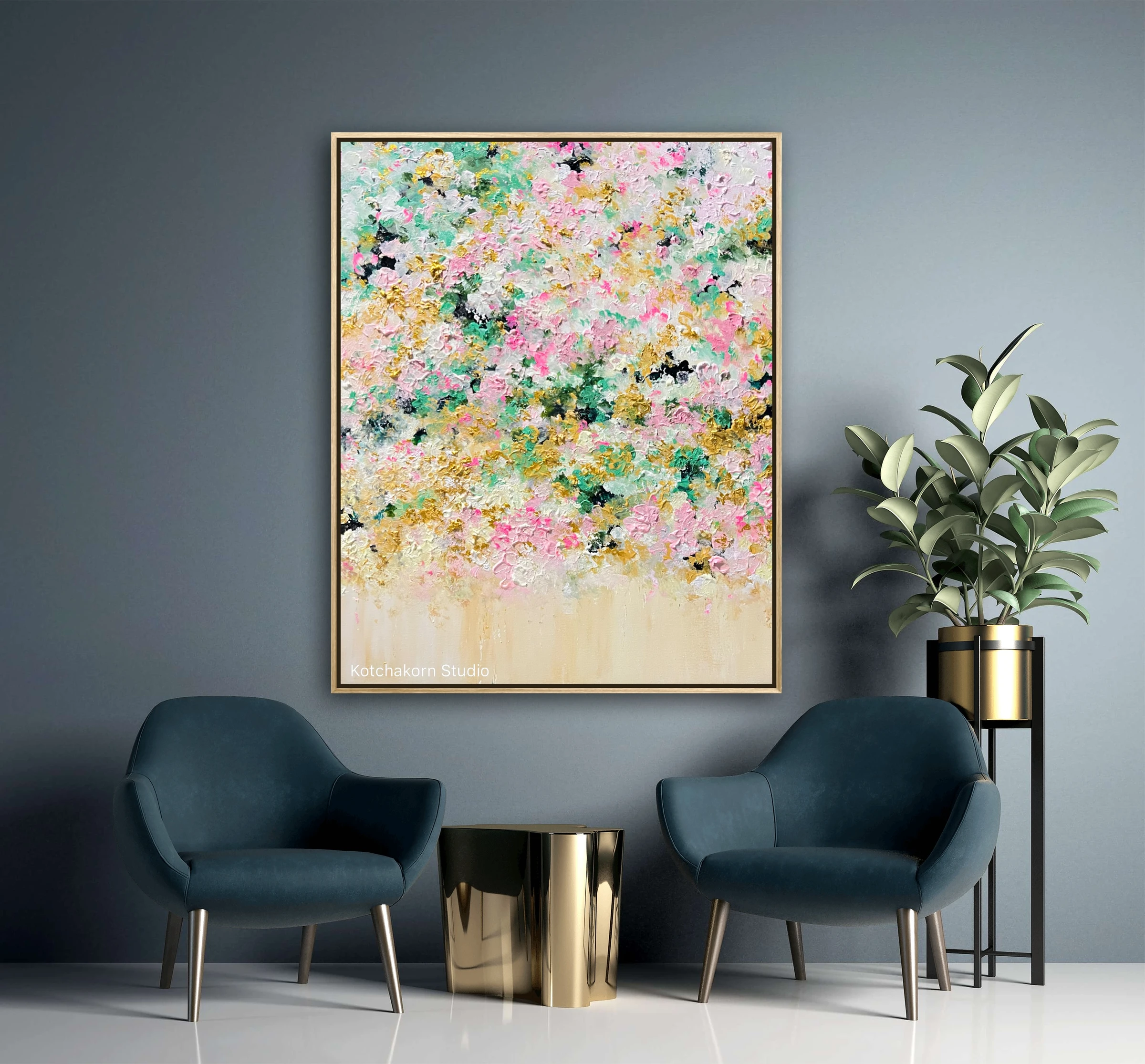 The Gentle Bloom (100x80cm)