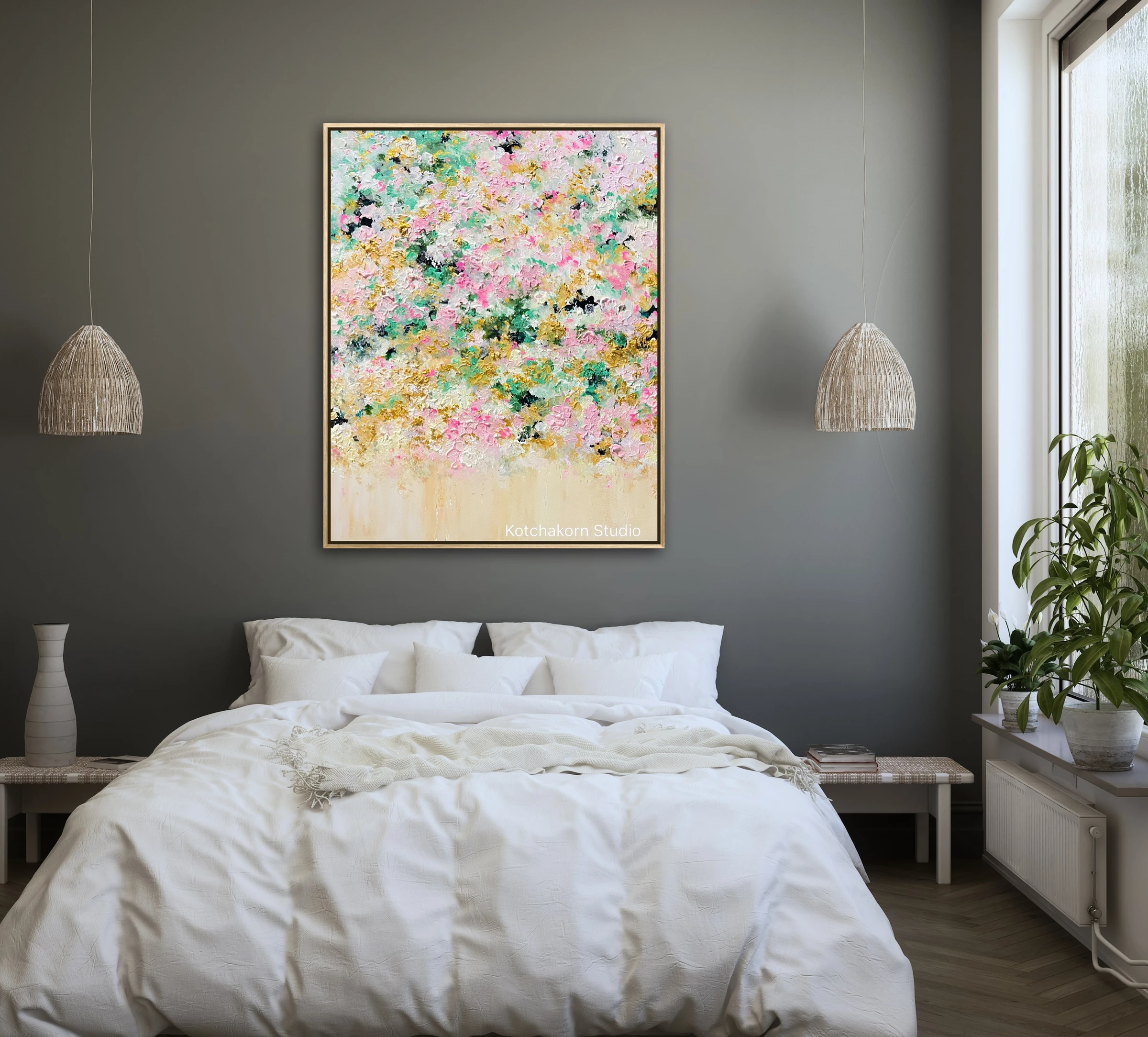 The Gentle Bloom (100x80cm)
