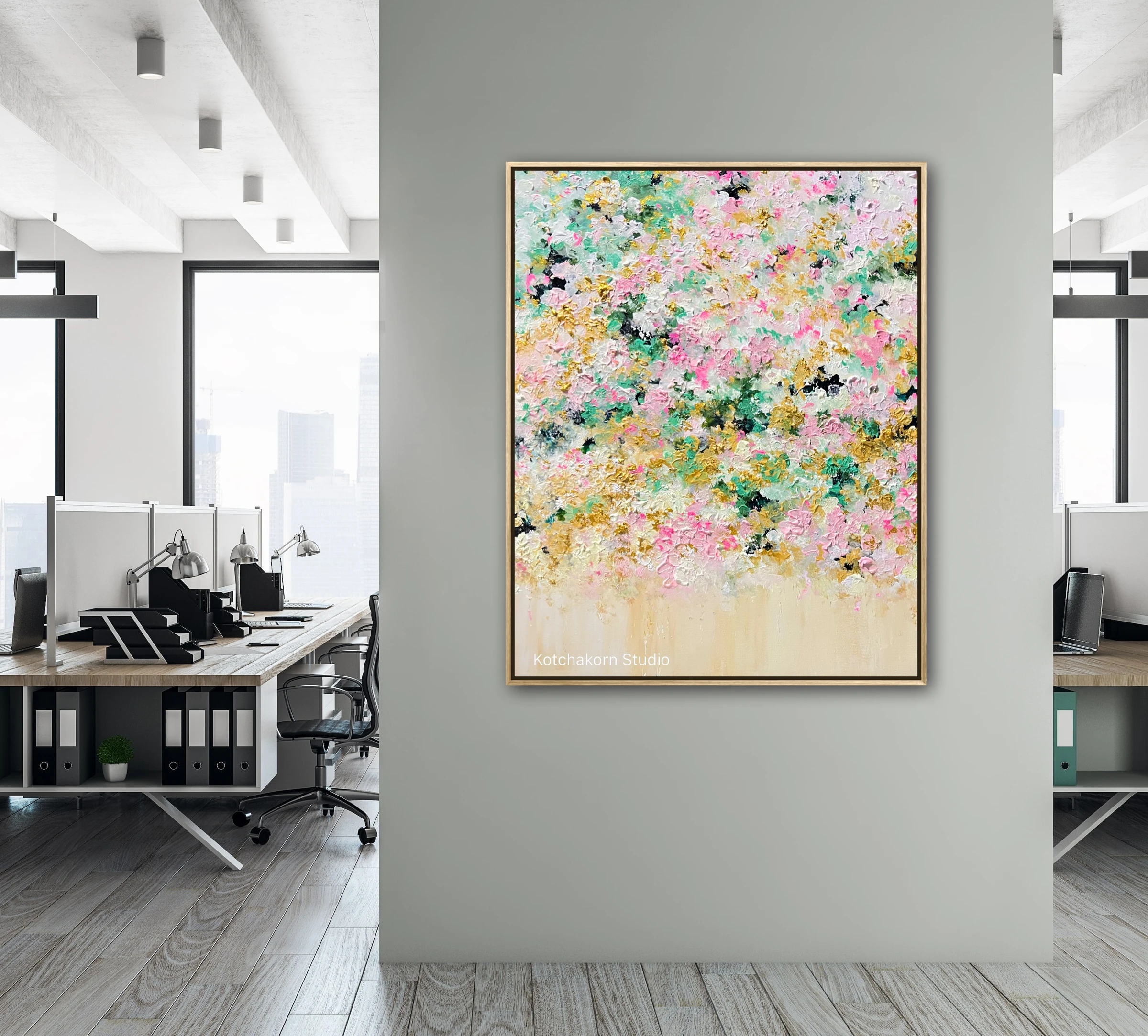 The Gentle Bloom (100x80cm)