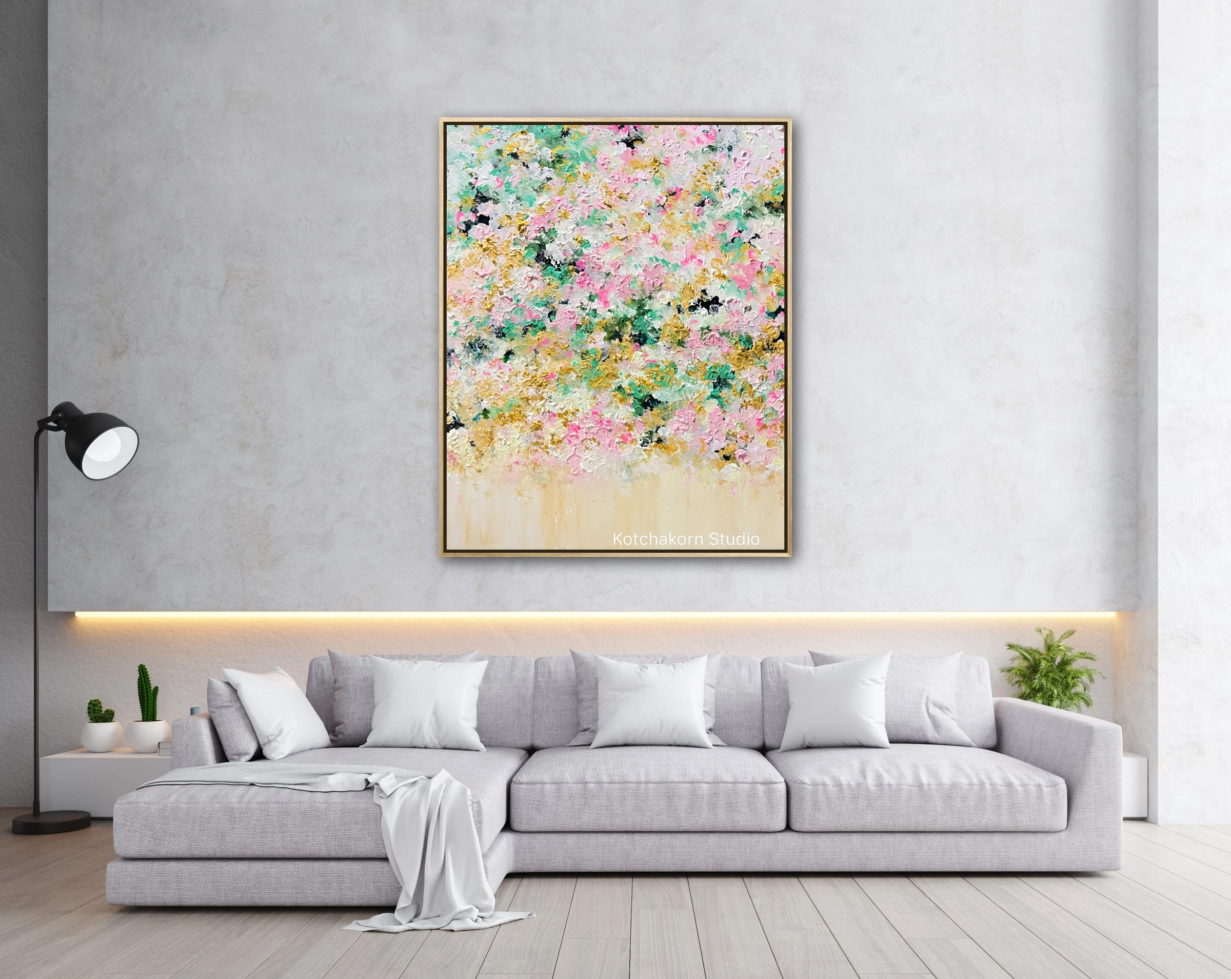 The Gentle Bloom (100x80cm)