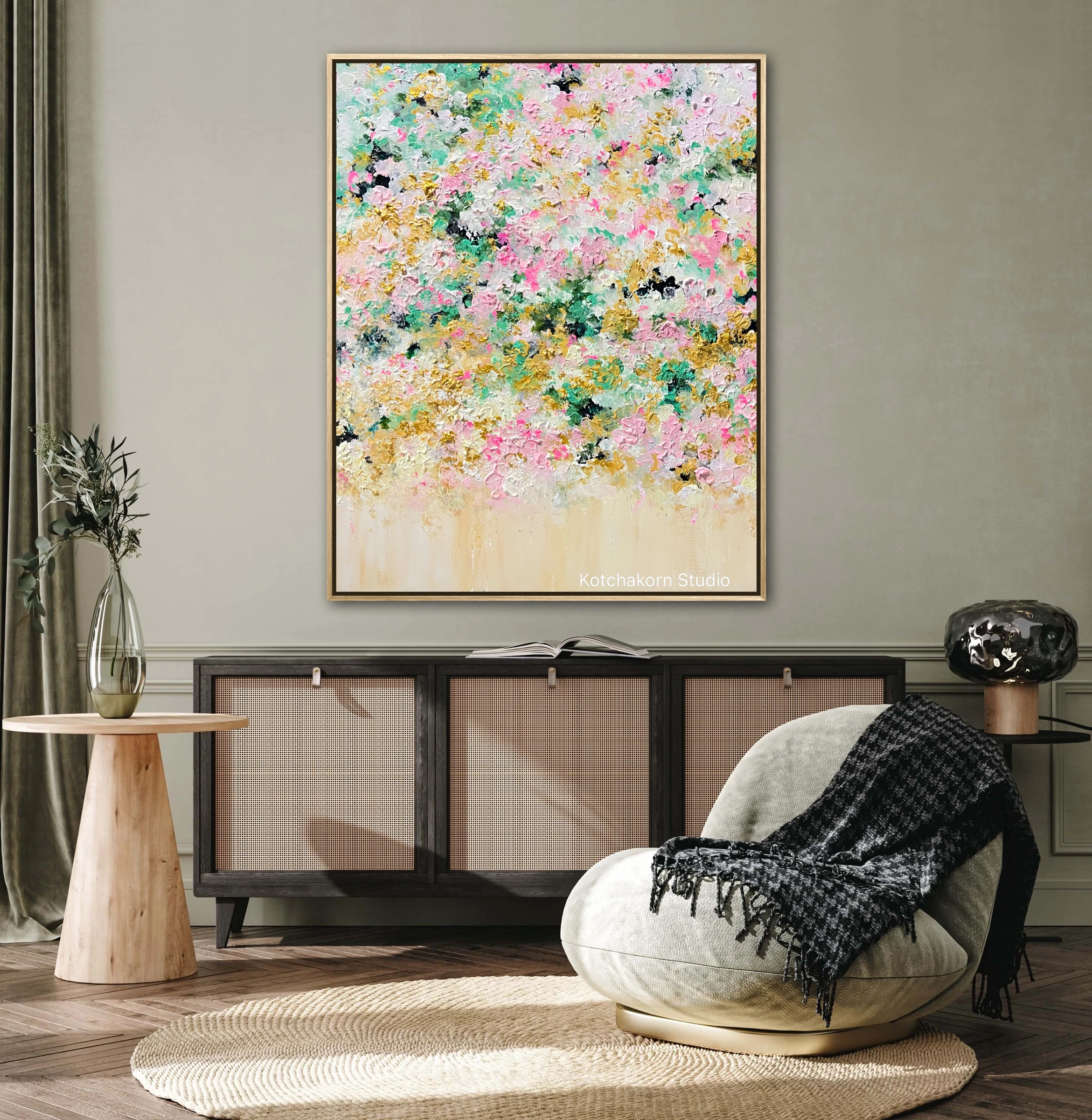 The Gentle Bloom (100x80cm)