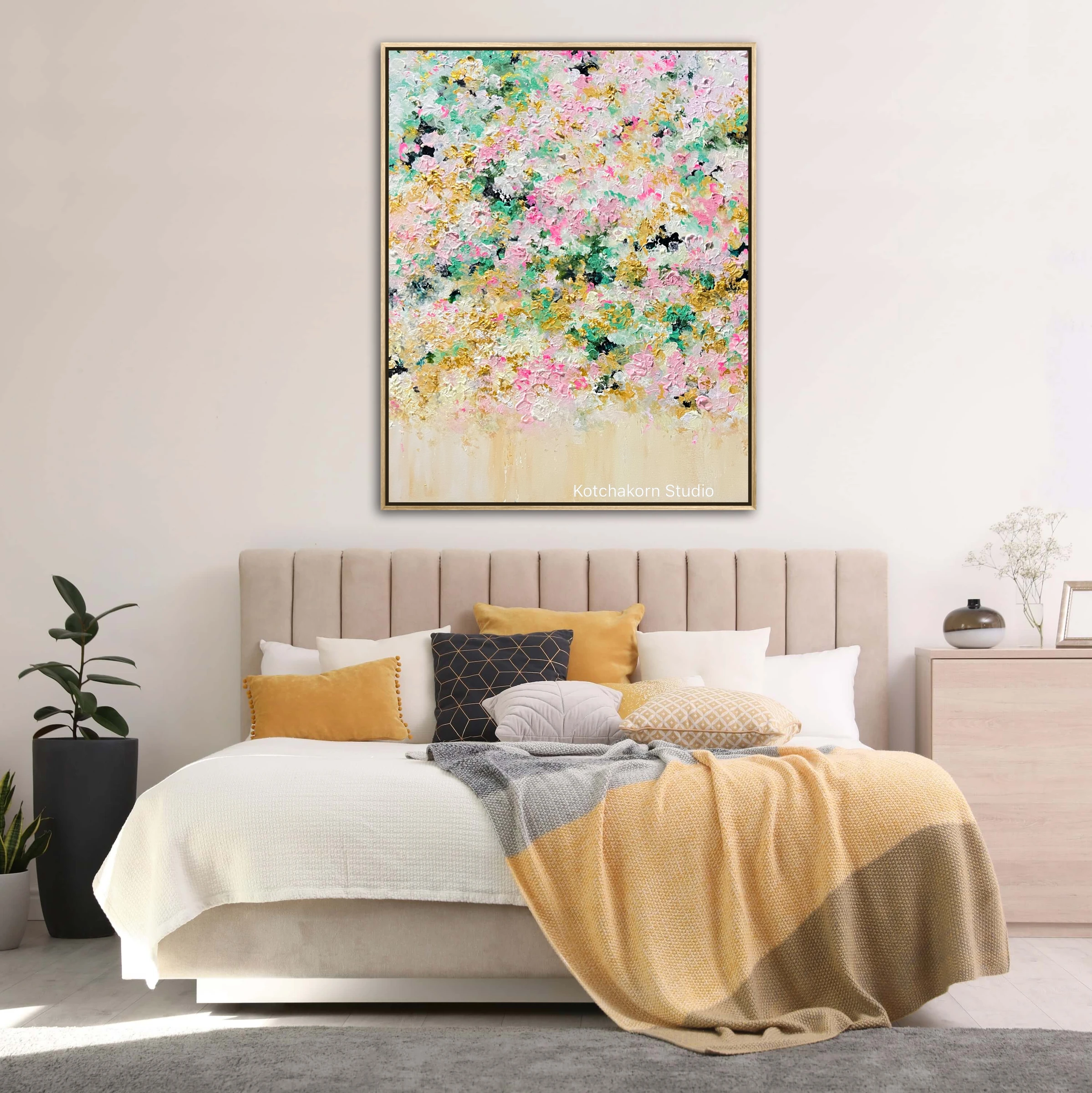 The Gentle Bloom (100x80cm)