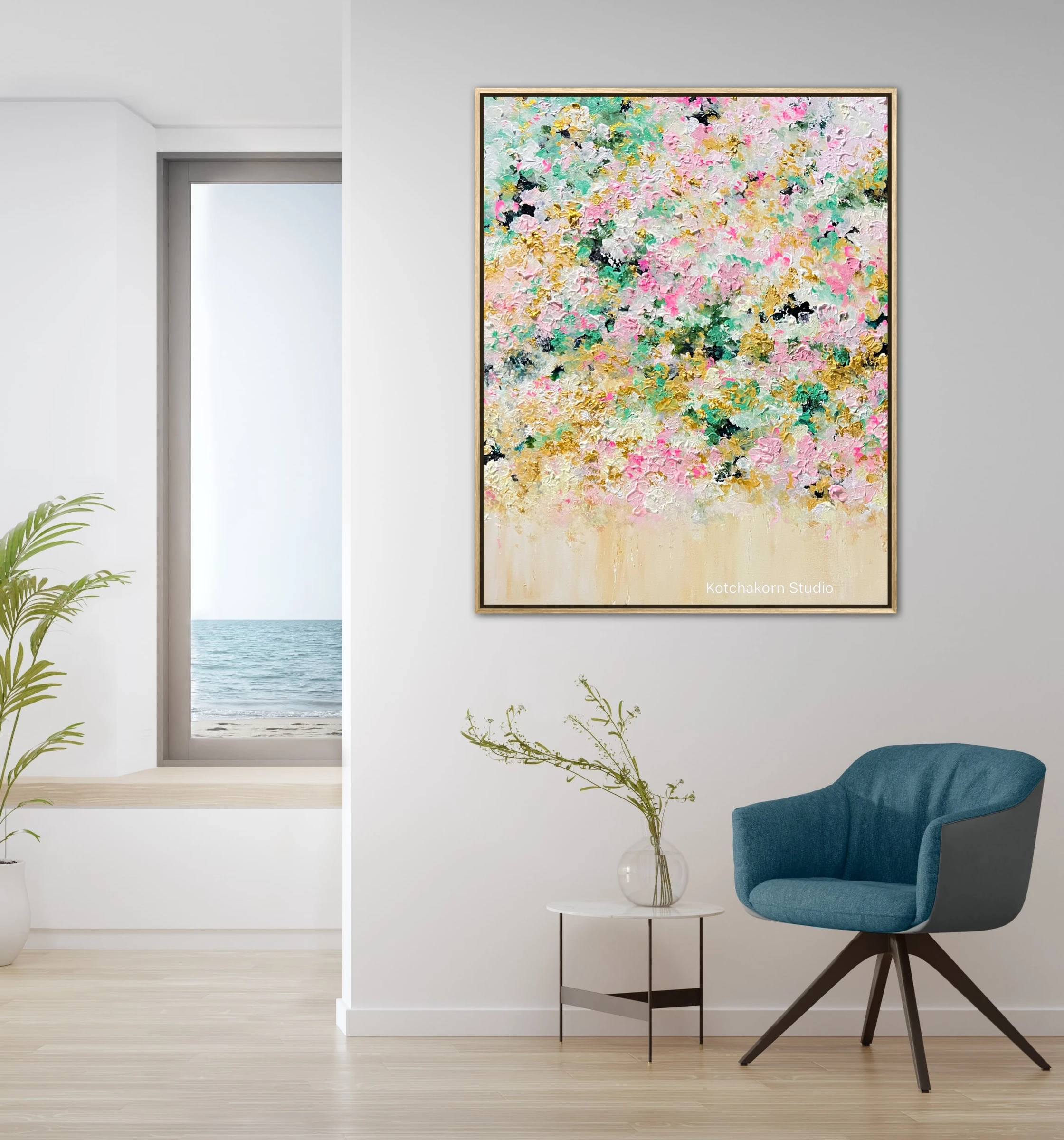 The Gentle Bloom (100x80cm)