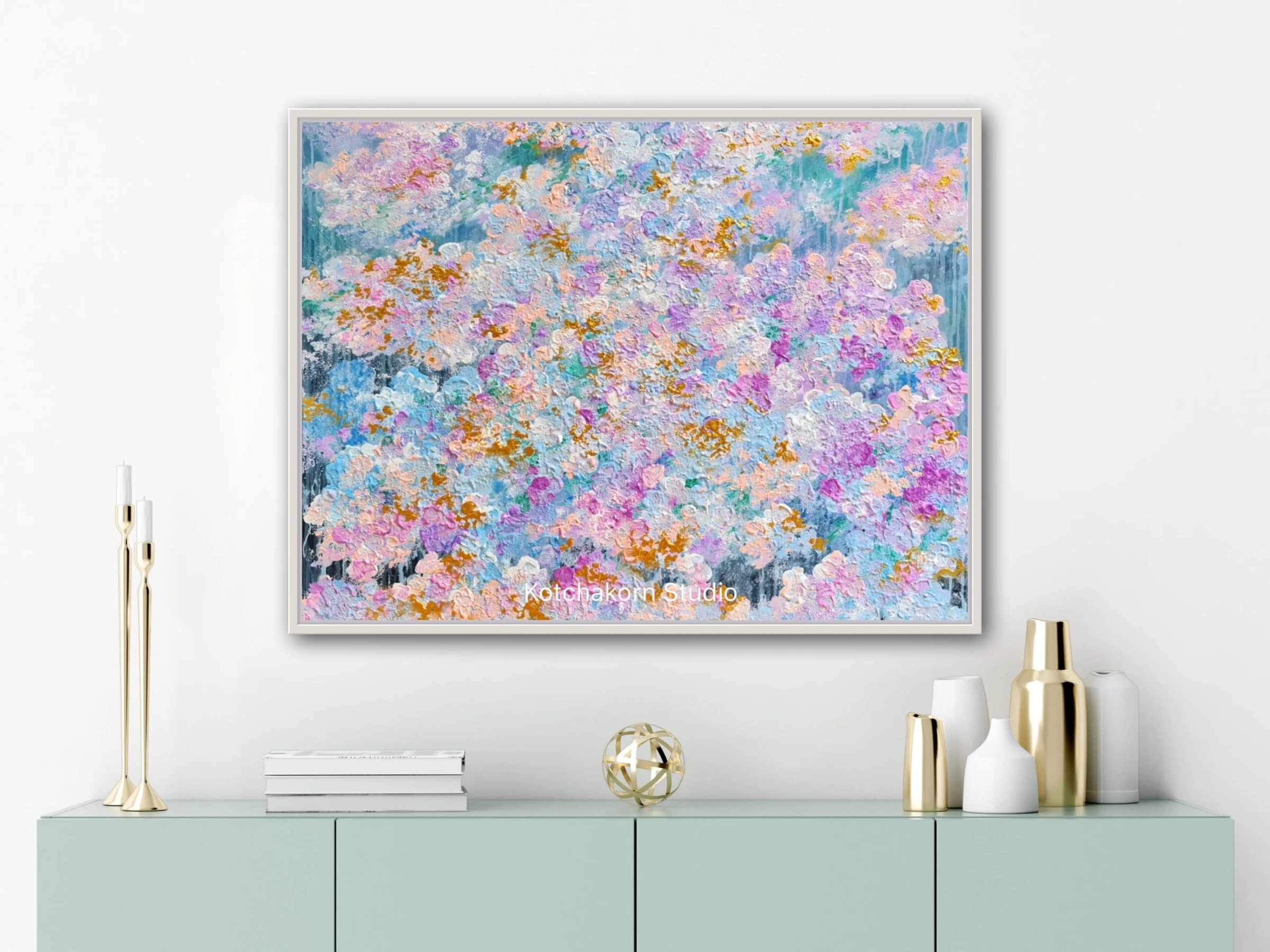 First Light through The Fog (80x60cm)