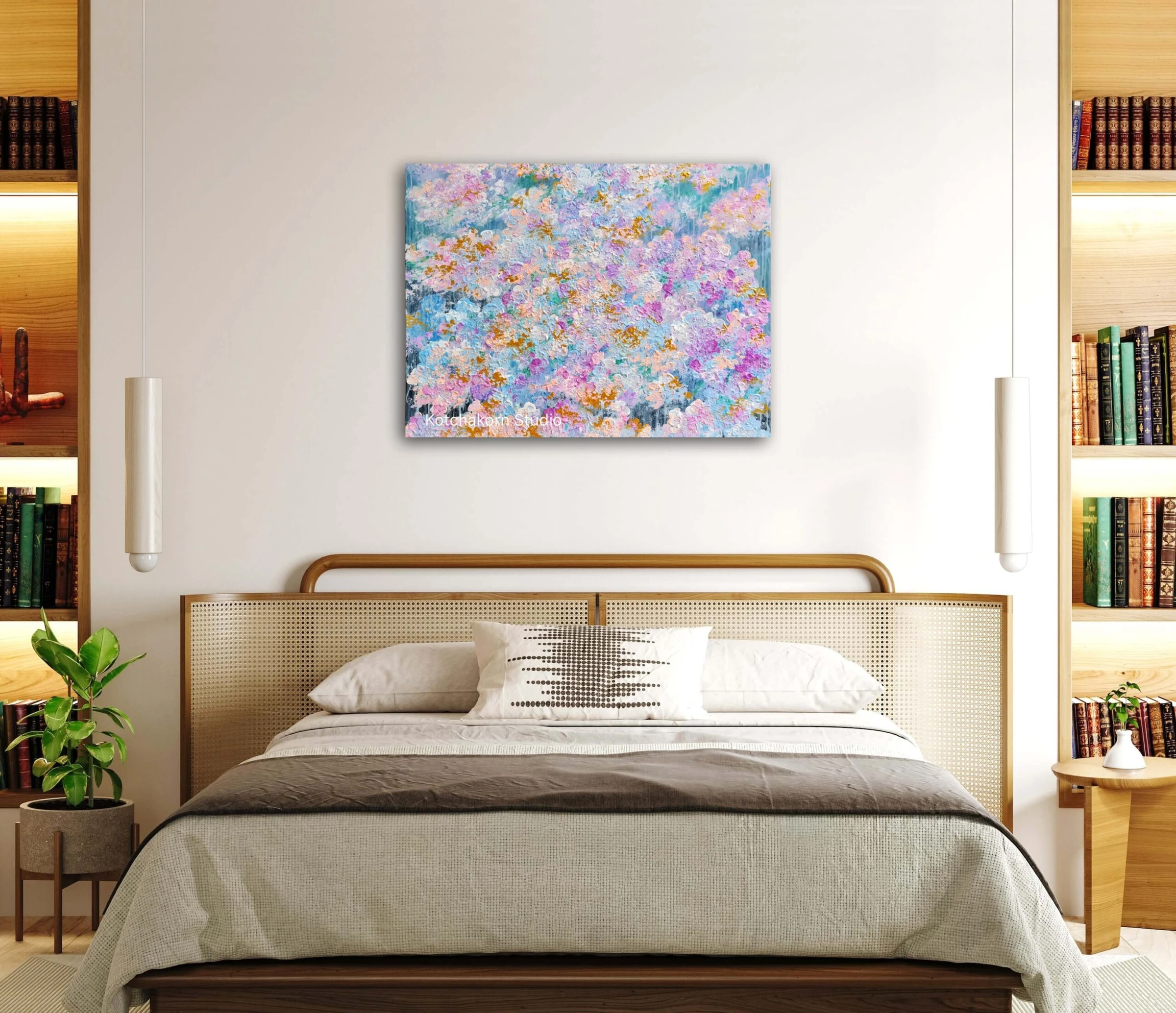 First Light through The Fog (80x60cm)