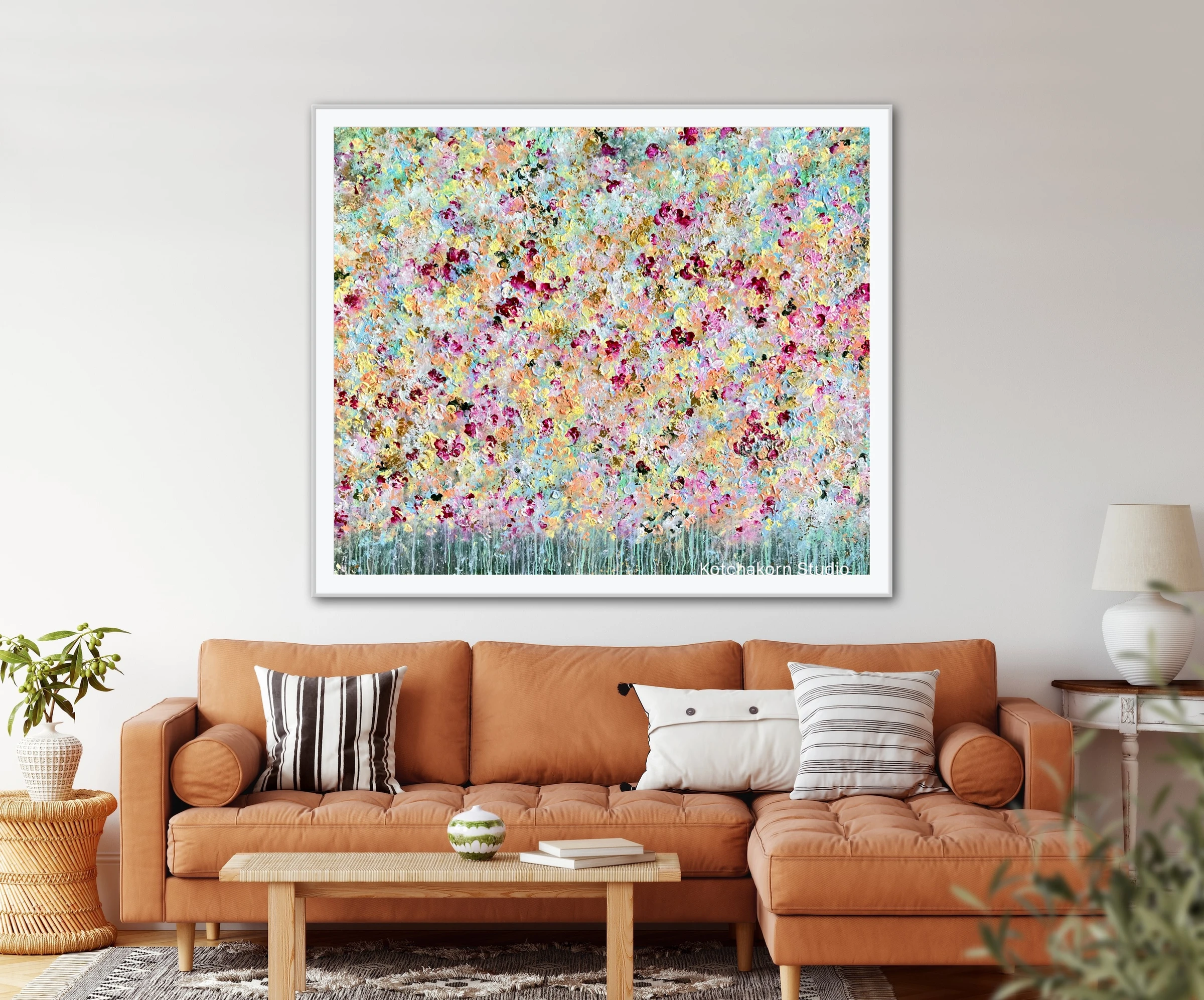 The Morning Bloom (120x100cm)
