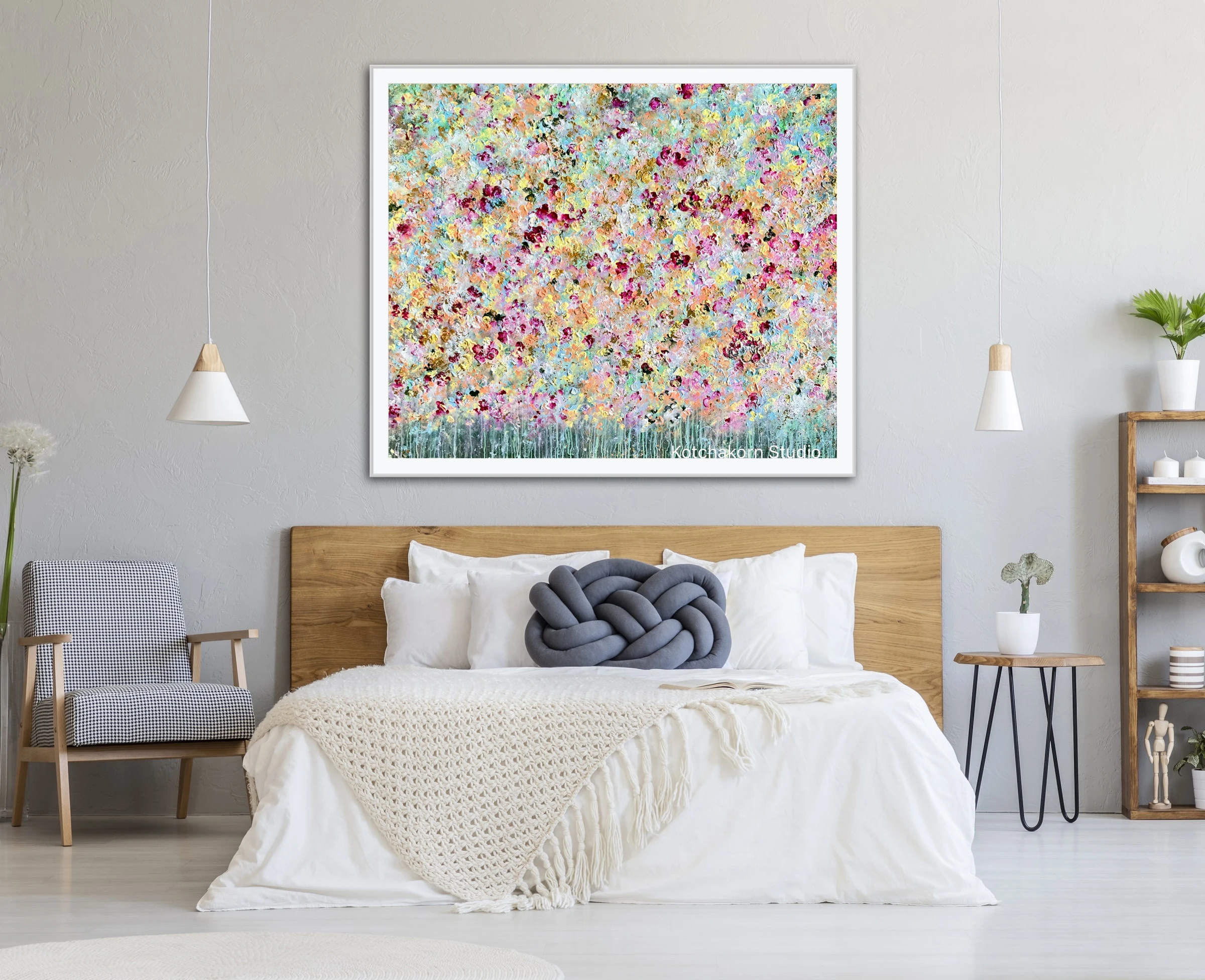 The Morning Bloom (120x100cm)