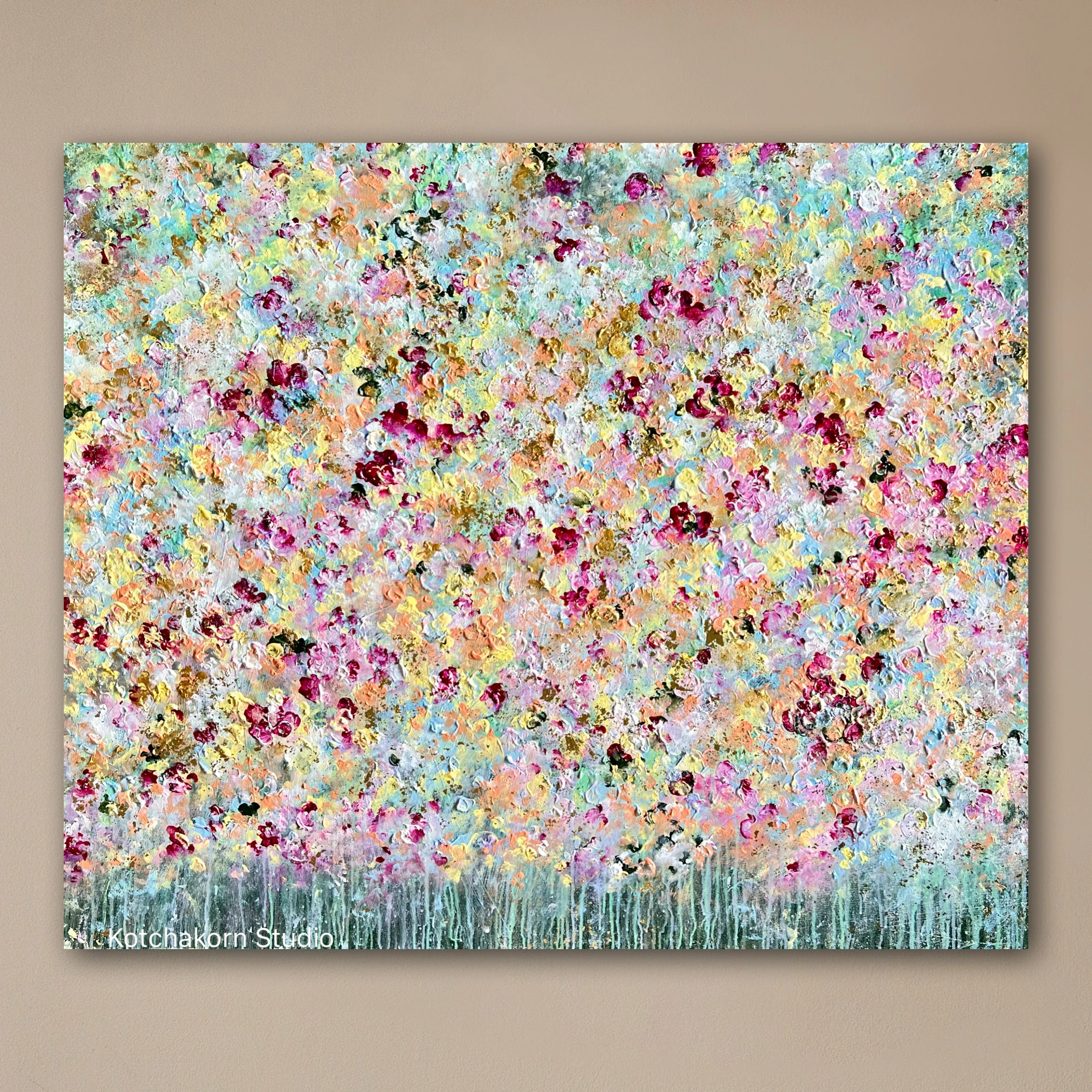 The Morning Bloom (120x100cm)