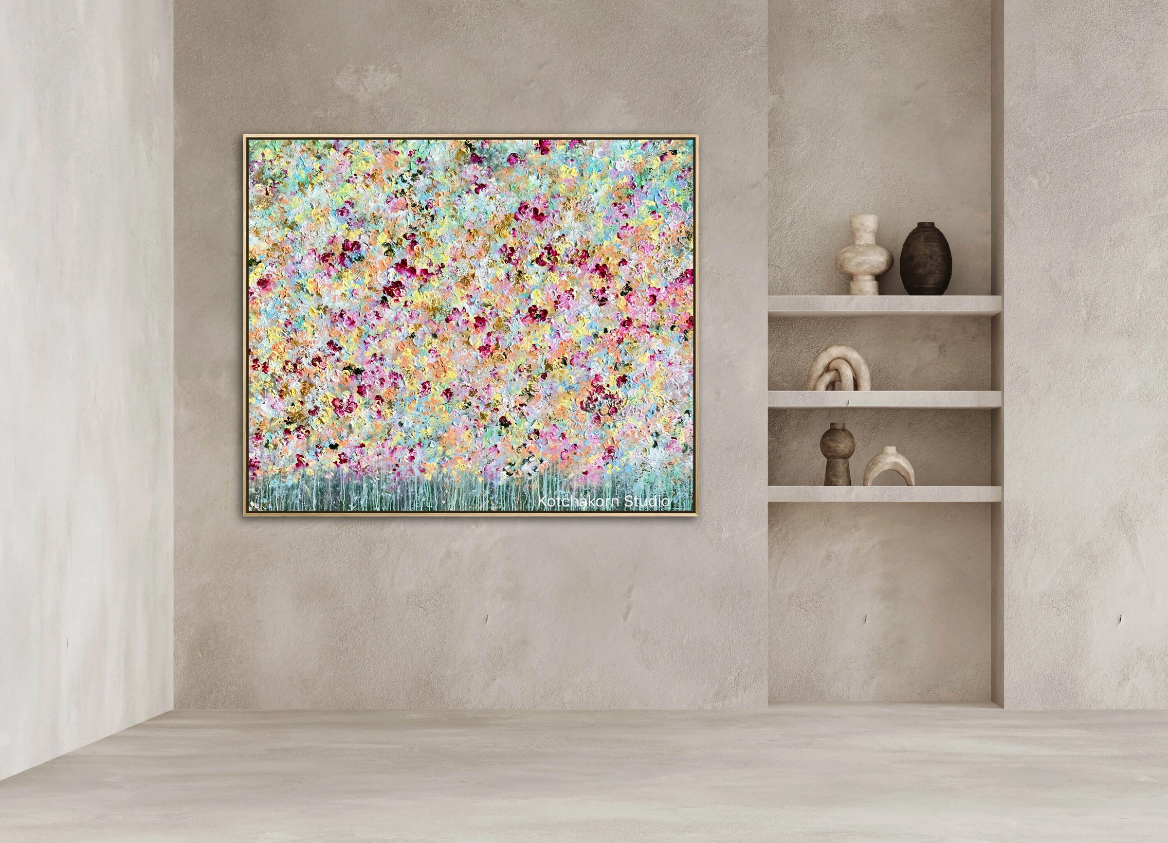 The Morning Bloom (120x100cm)