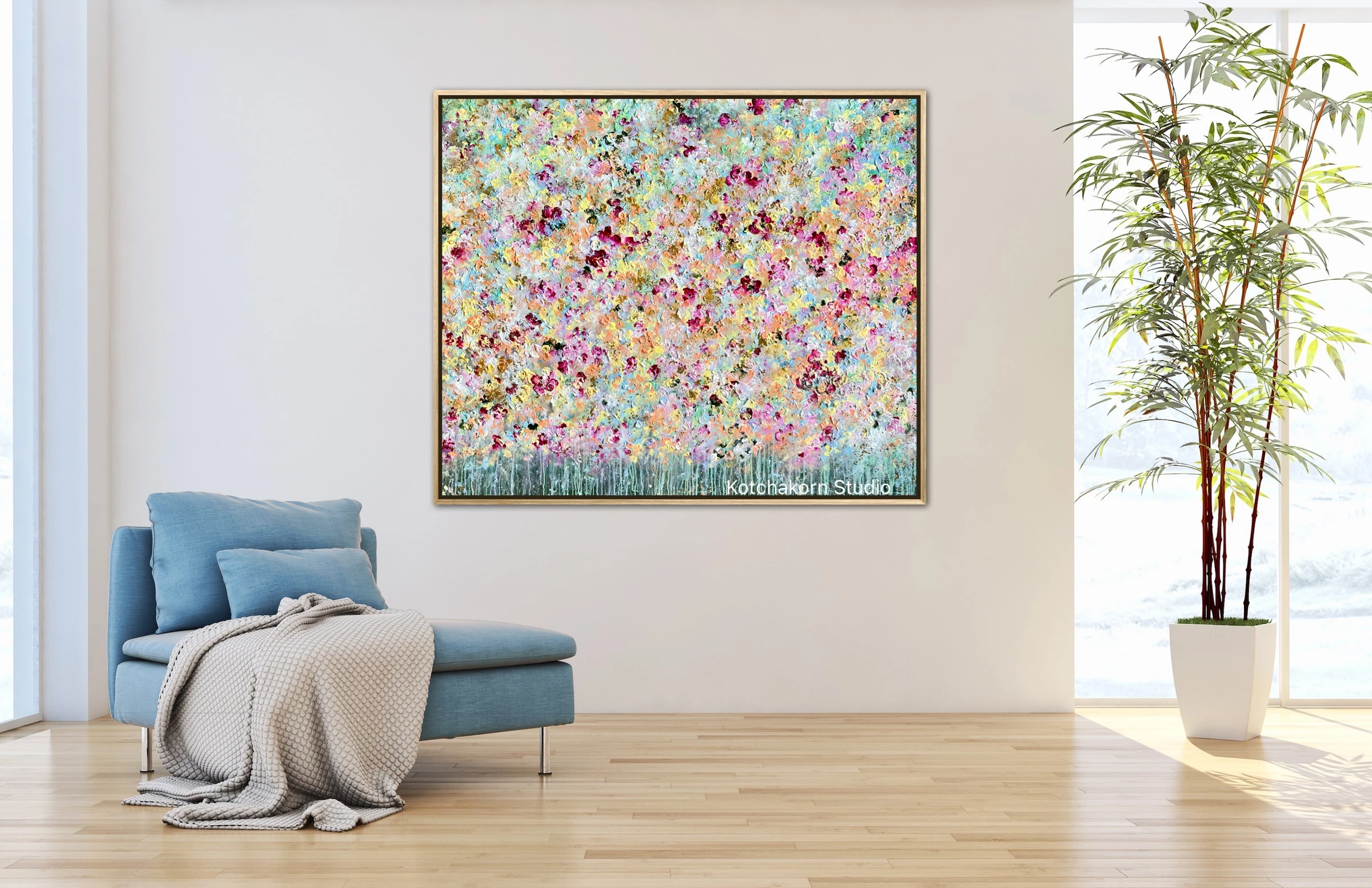 The Morning Bloom (120x100cm)