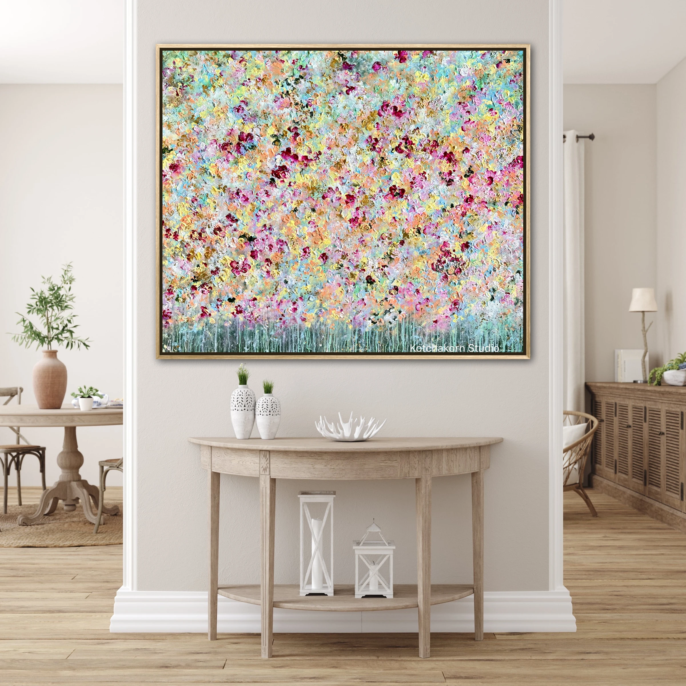 The Morning Bloom (120x100cm)