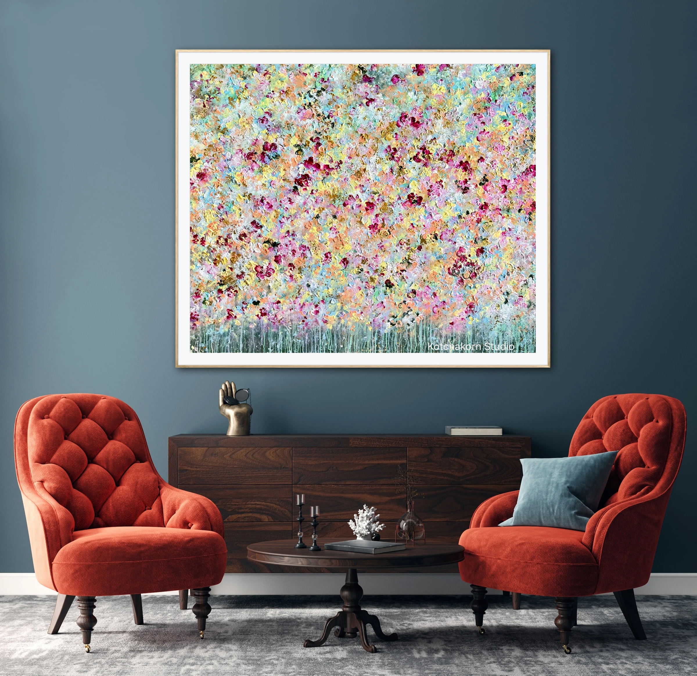 The Morning Bloom (120x100cm)