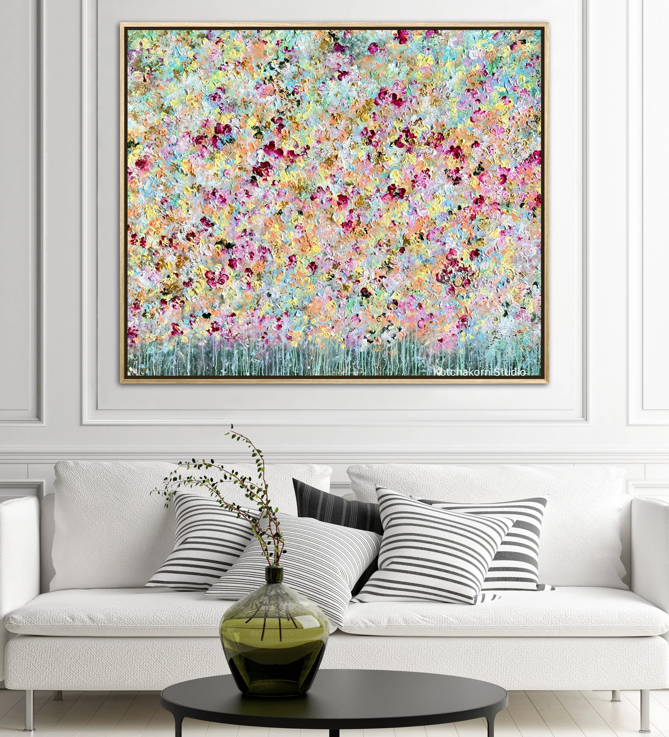 The Morning Bloom (120x100cm)