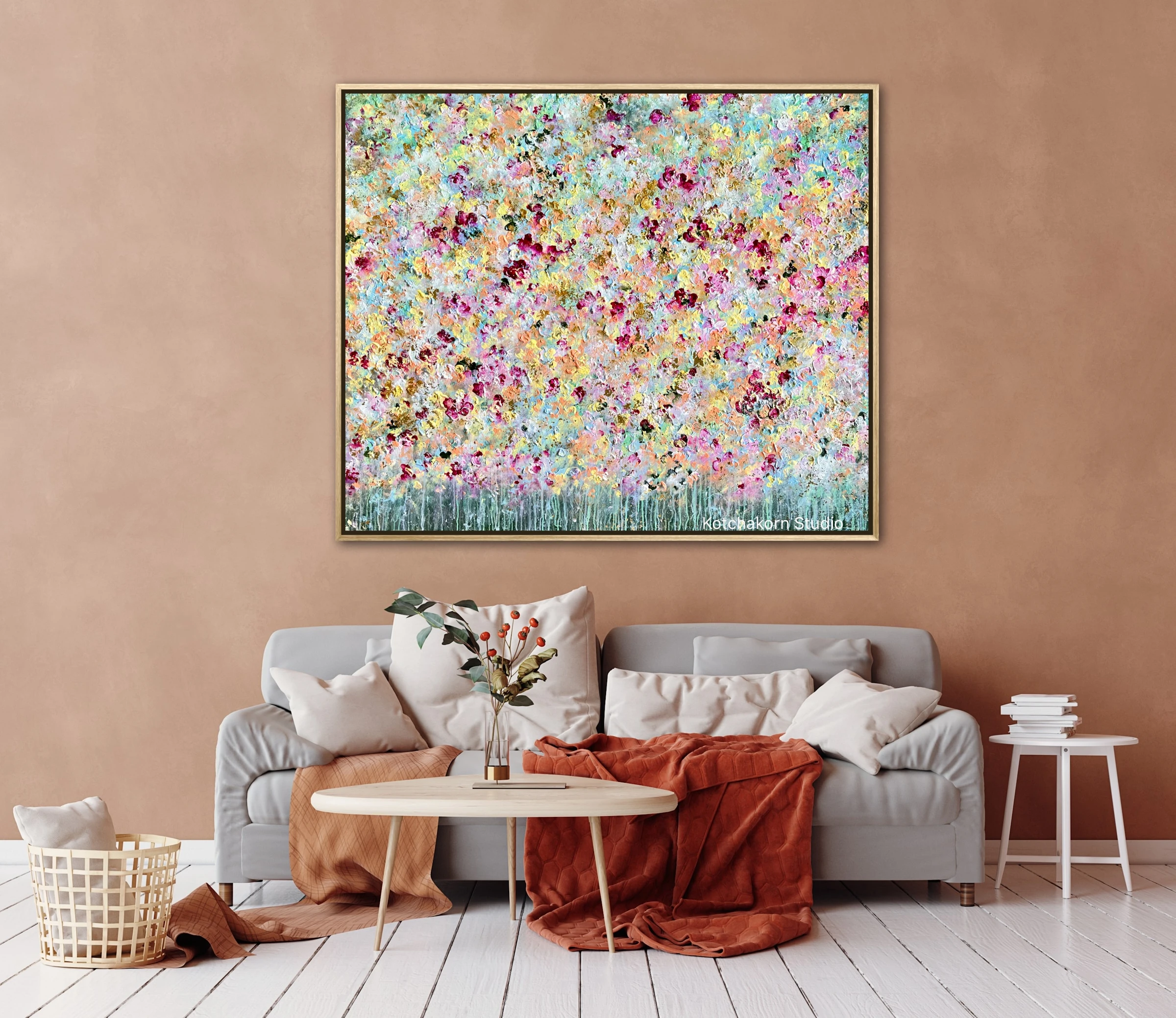 The Morning Bloom (120x100cm)